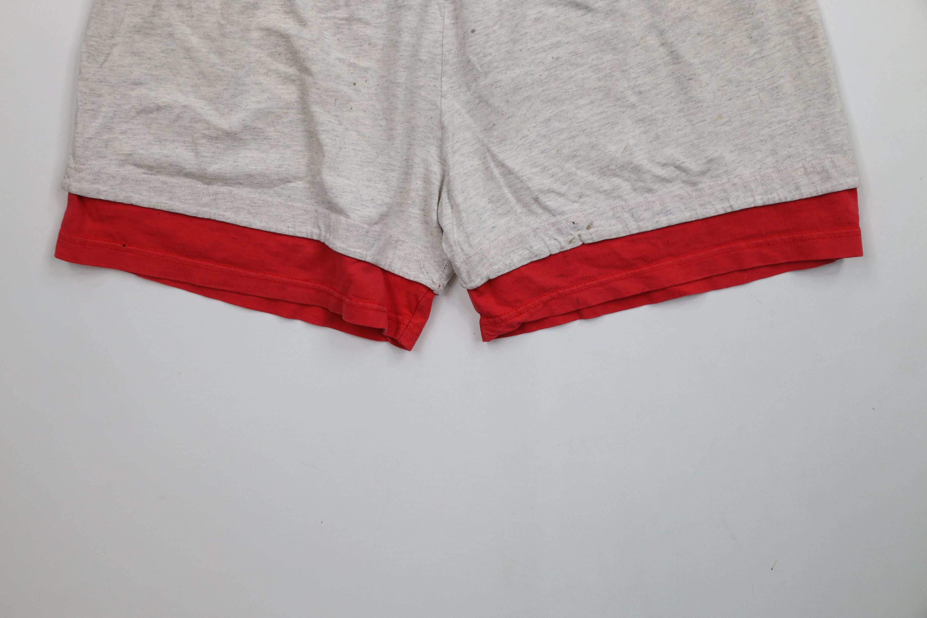 Vintage Vintage 90s Streetwear Layered Rocket Baseball Shorts USA Size US 36 / EU 52 - 15 Thumbnail