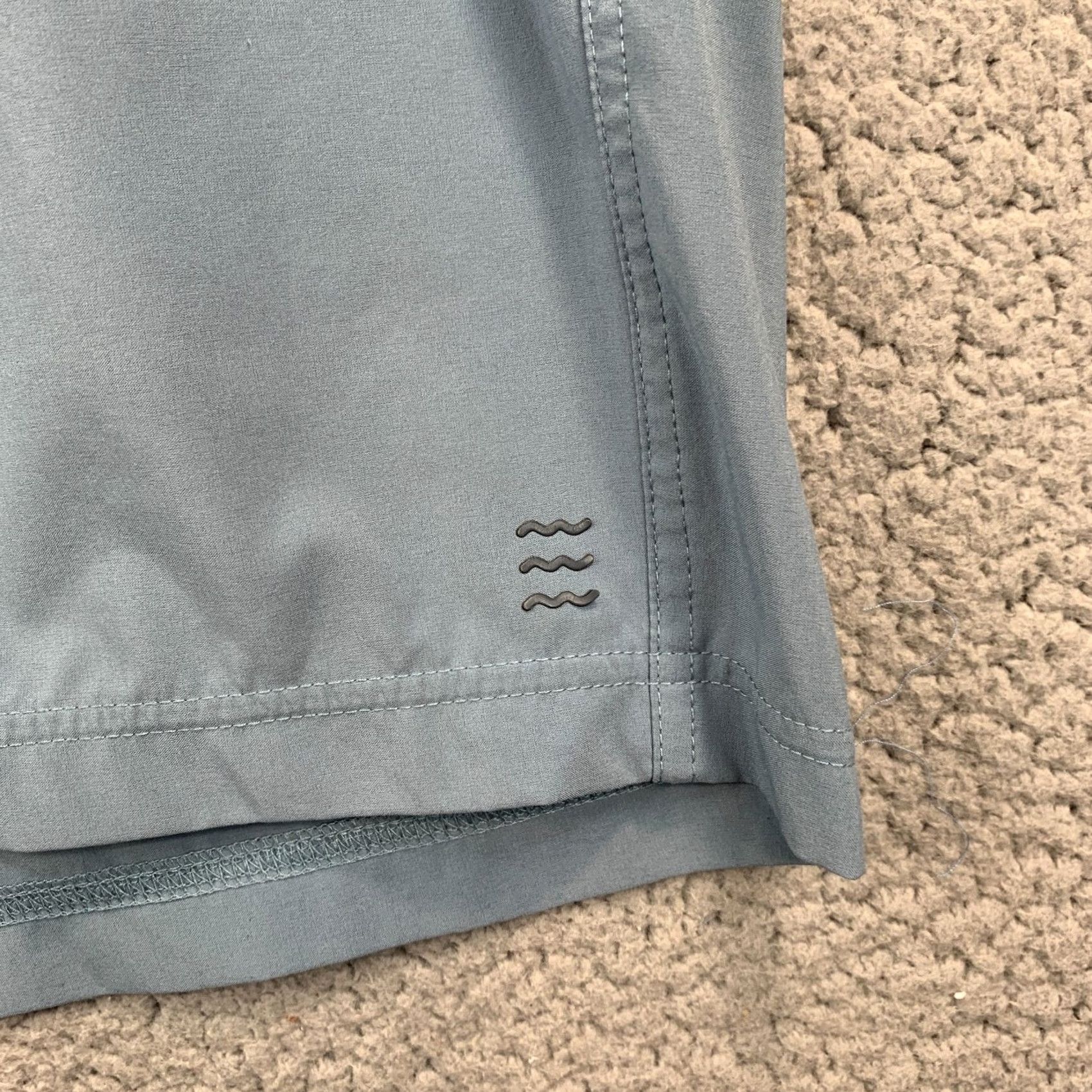 Vintage Free Fly Athletic Shorts Mens 3XL Blue Lightweight Drawstring Performance Size US 39 - 2 Thumbnail