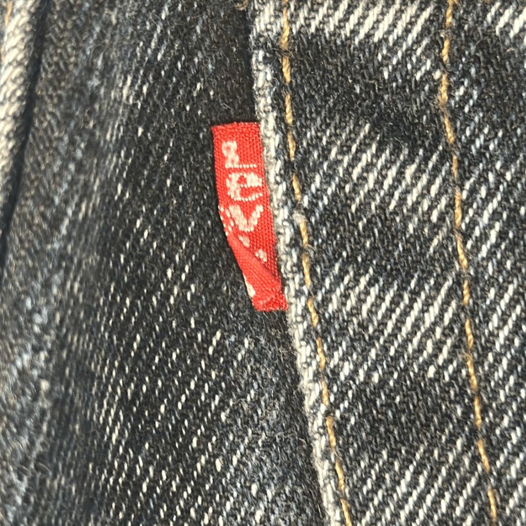 Levi's VINTAGE Levi’s 550 Relaxed Jeans Men 34x34 Stone Blue 90s Size US 34 / EU 50 - 4 Thumbnail