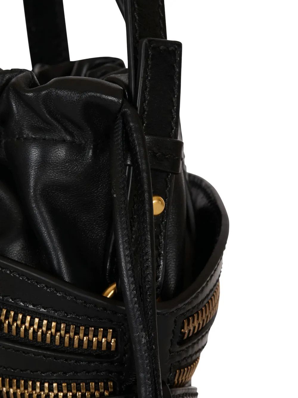 Balmain o1loc1c0526 Size: OS / Mini Shuffle Zip-Belt Tote Bag Black Size ONE SIZE - 4 Thumbnail