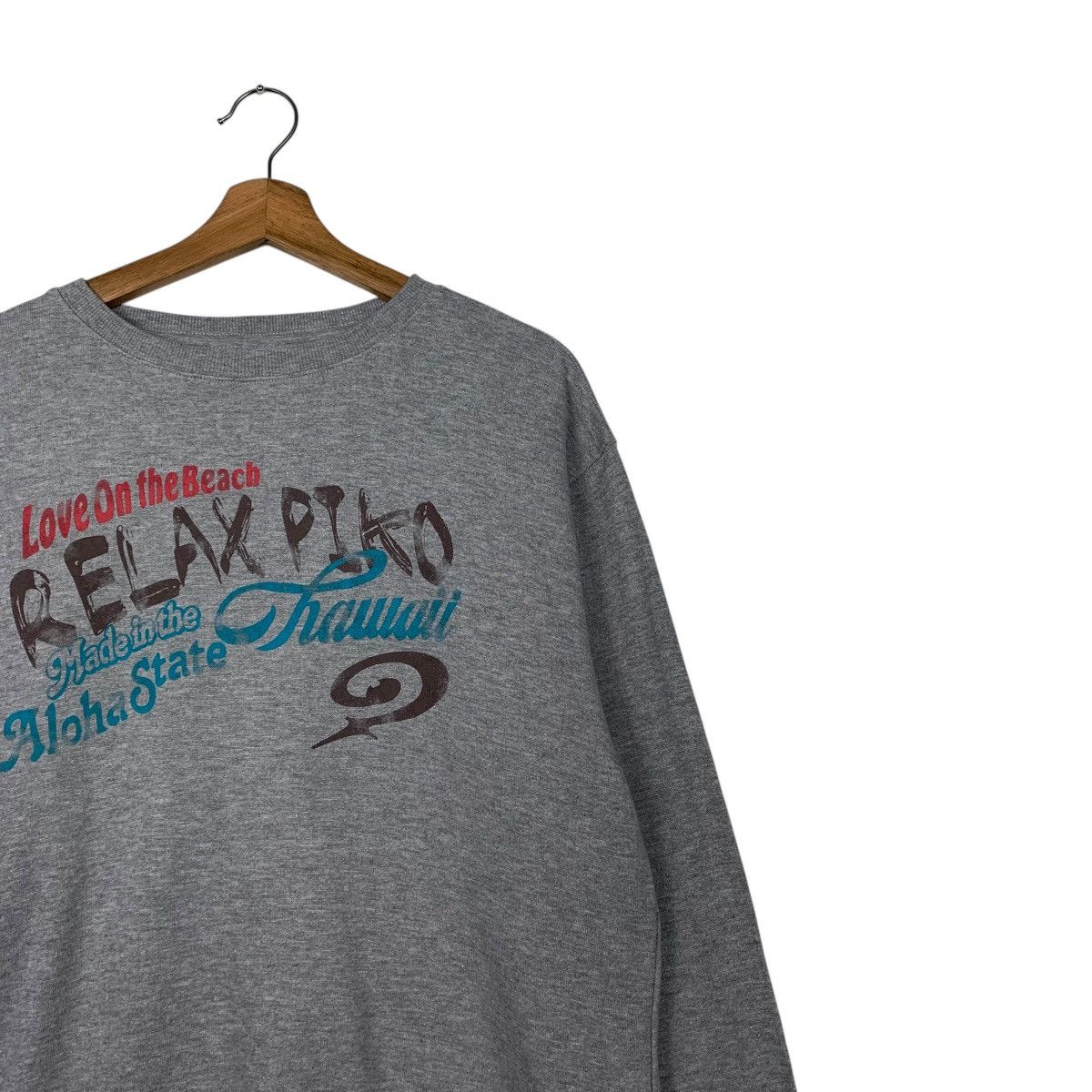 Japanese Brand Piko Hawaiian Surf Crewneck Sweatshirt Size US M / EU 48-50 / 2 - 5 Thumbnail