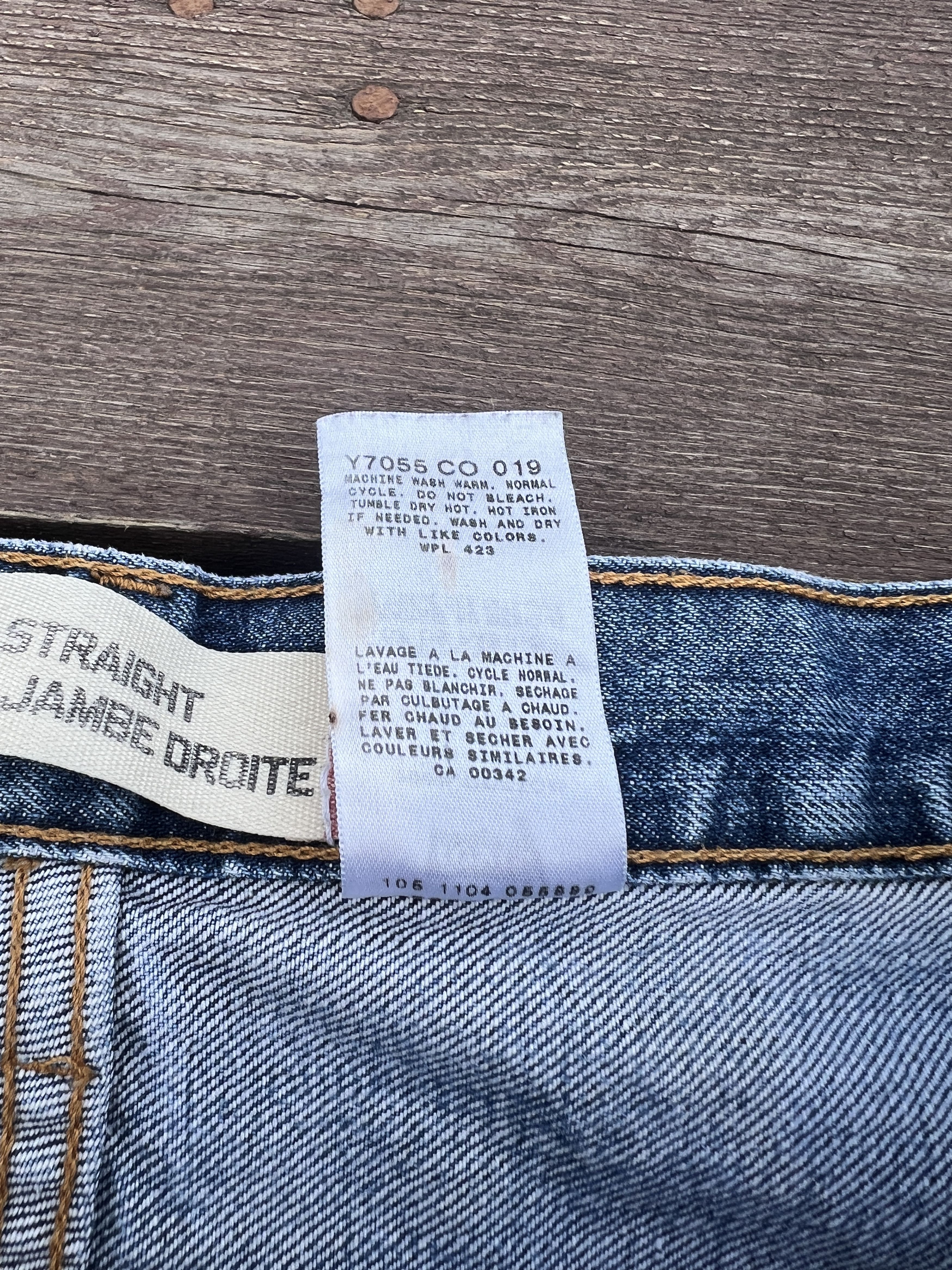 Levi's Levis Relaxed Straight Relax Vintage Washed Denim Jeans Size US 32 / EU 48 - 15 Thumbnail