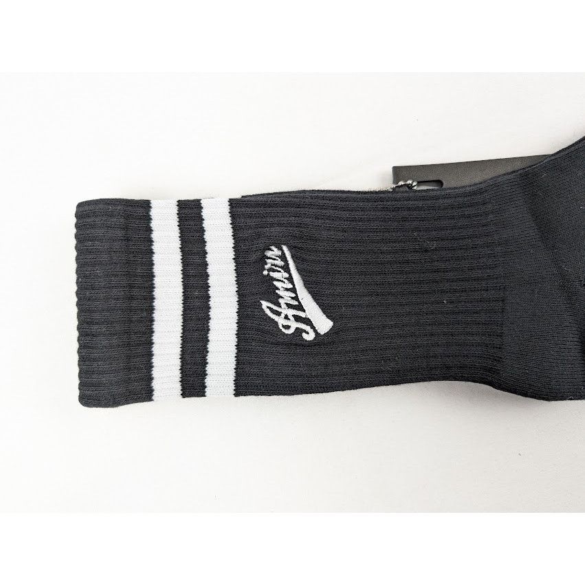 Amiri o1rshd1 Q:4 / Size: 41/42 / Varsty Script Socks Black/White Size ONE SIZE - 3 Thumbnail