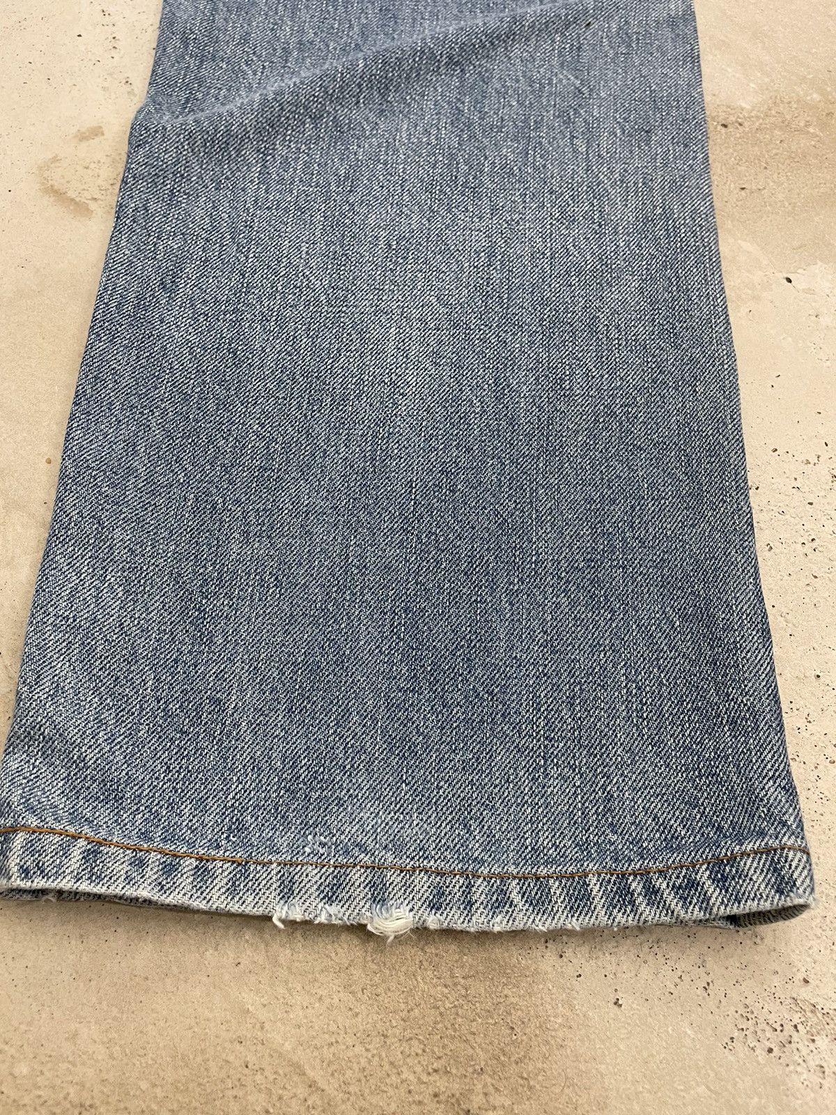Levi's Vintage 90s Repro Levis 502 Selvedge Redline Big E Size US 30 / EU 46 - 17 Thumbnail