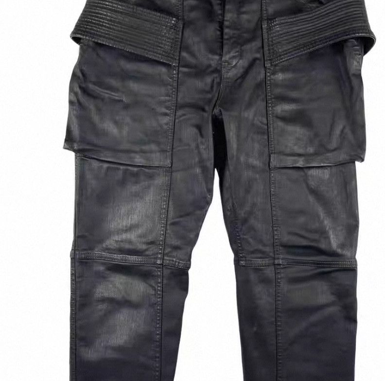 Rick Owens Rick Owens Leather Cargo Pants 30 Size-2506 Size US 30 / EU 46 - 4 Thumbnail