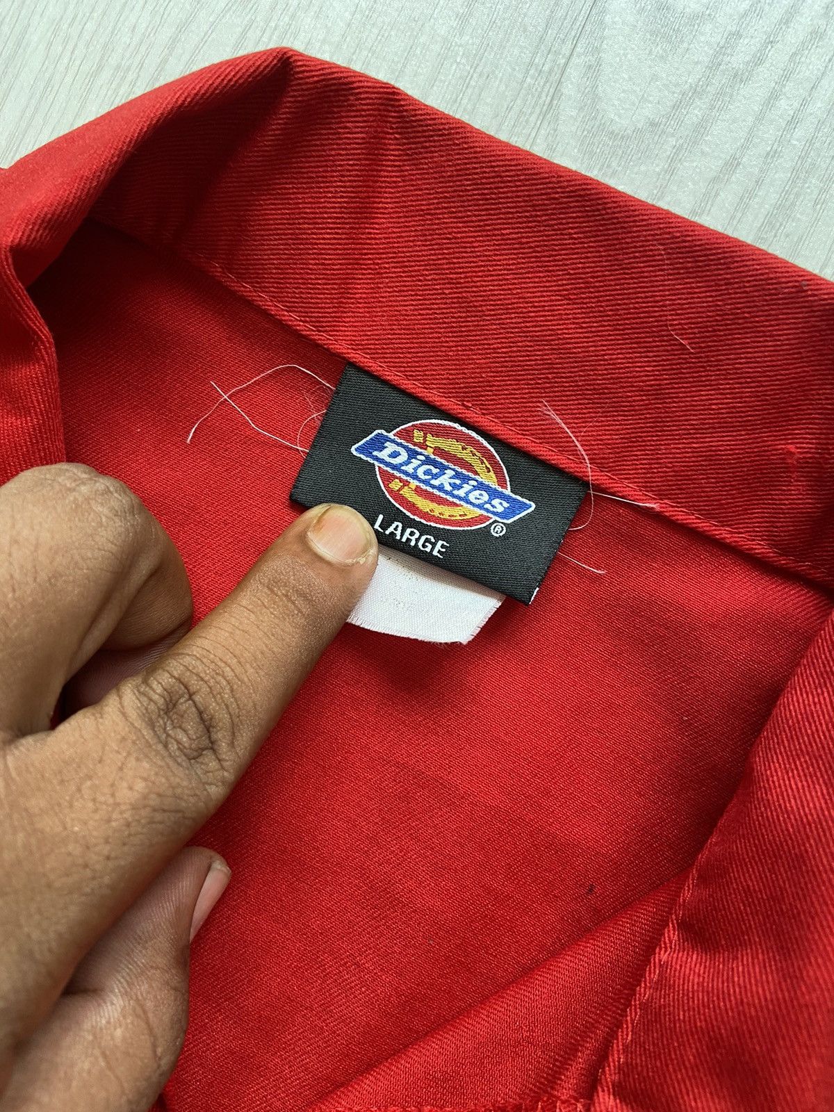 Dickies Vintage 2000’s Dickies Rockabilly Over Shirt Size US L / EU 52-54 / 3 - 4 Thumbnail