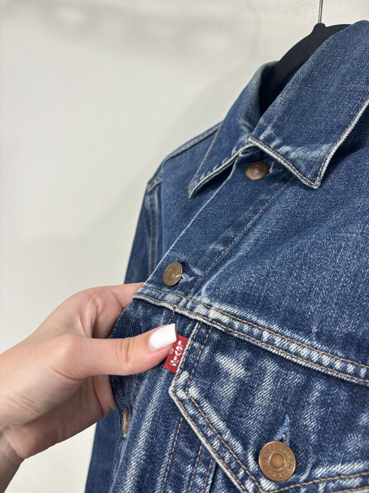 Levi's Vintage Levi’s Men’s USA Hype Blue Denim Jacket Size US M / EU 48-50 / 2 - 11 Thumbnail