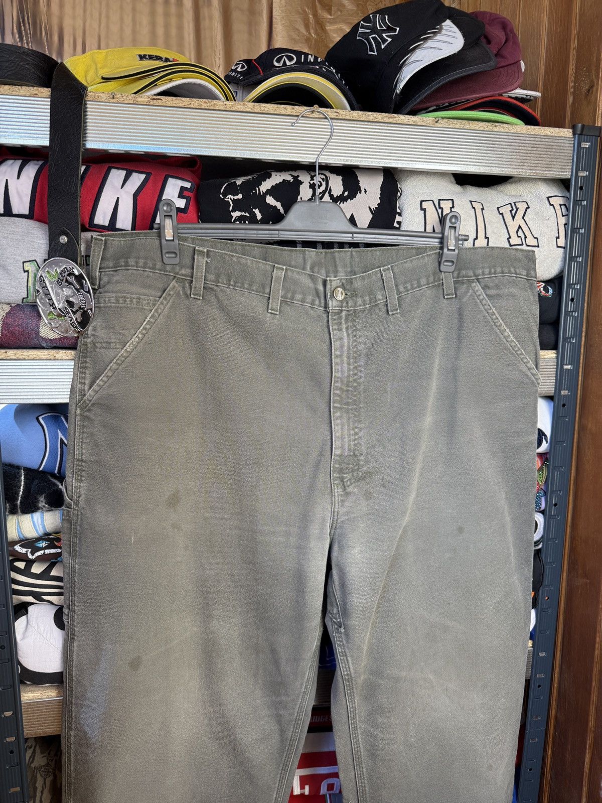 Carhartt Crazy 00s Vintage Carhartt Knees Distressed Painter Pants Size US 44 / EU 60 - 3 Thumbnail