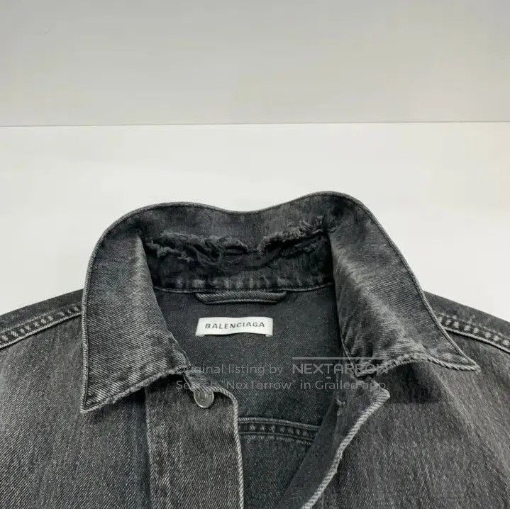 Balenciaga Balenciaga Classic Long Sleeve Denim Jacket. Size US S / EU 44-46 / 1 - 1 Thumbnail