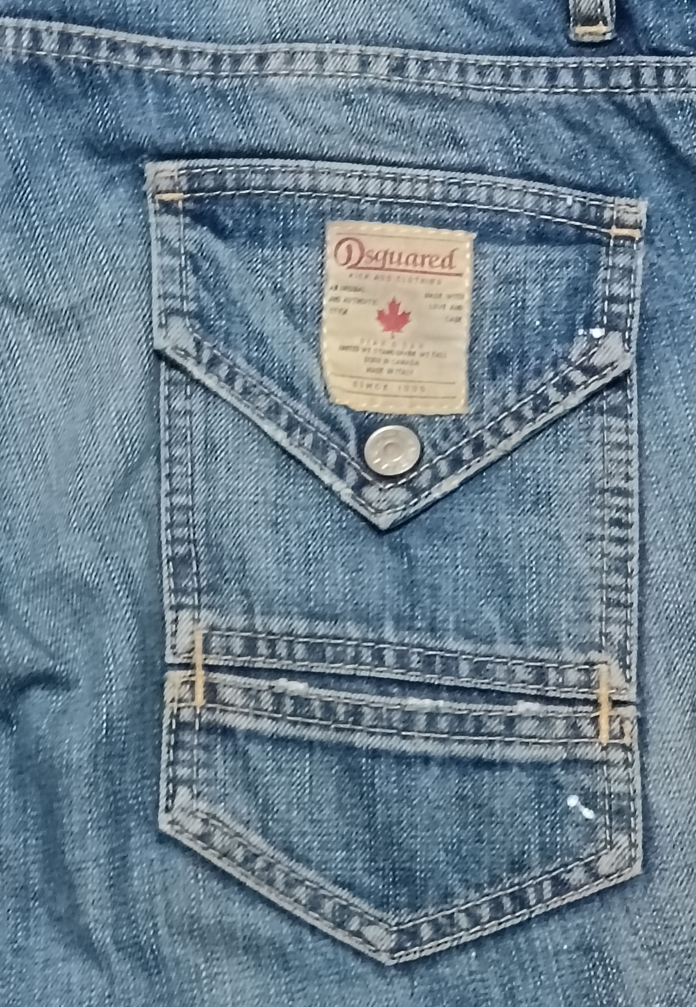 Dsquared2 × If Six Was Nine DSQUARED2 DISTRESS BUTTON-FLY JEANS Size US 36 / EU 52 - 9 Thumbnail