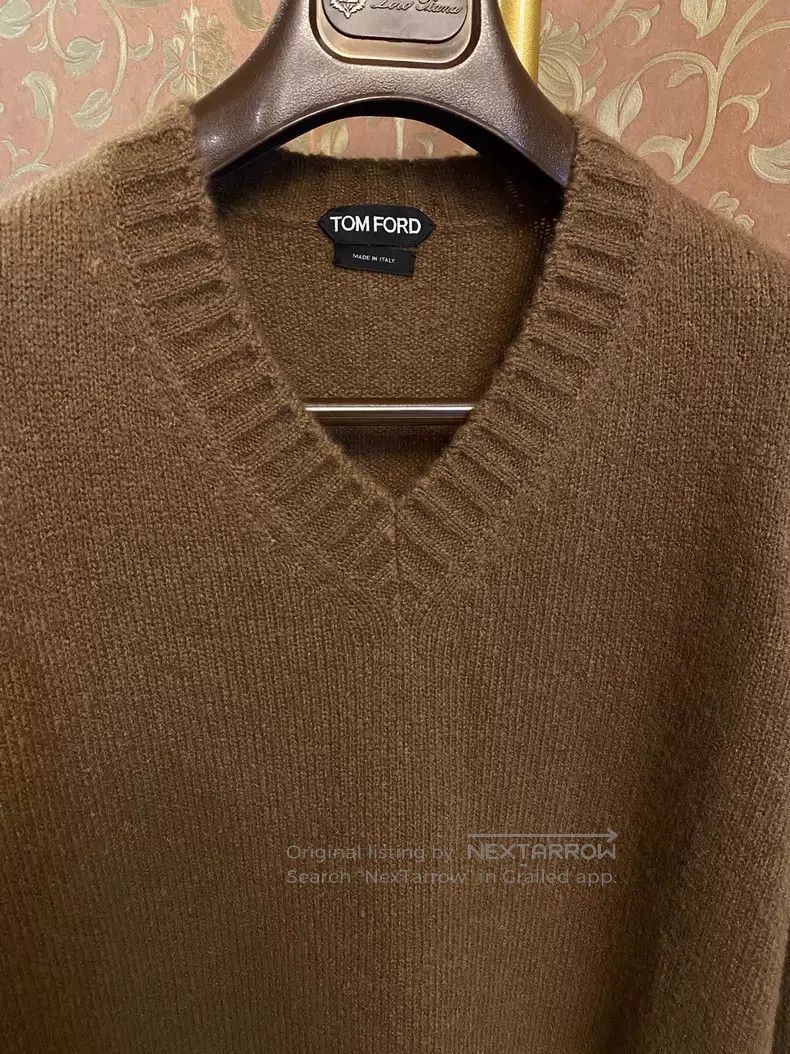 Tom Ford Tom Ford Cashmere and silk blend knit sweater coat Size US L / EU 52-54 / 3 - 2 Thumbnail