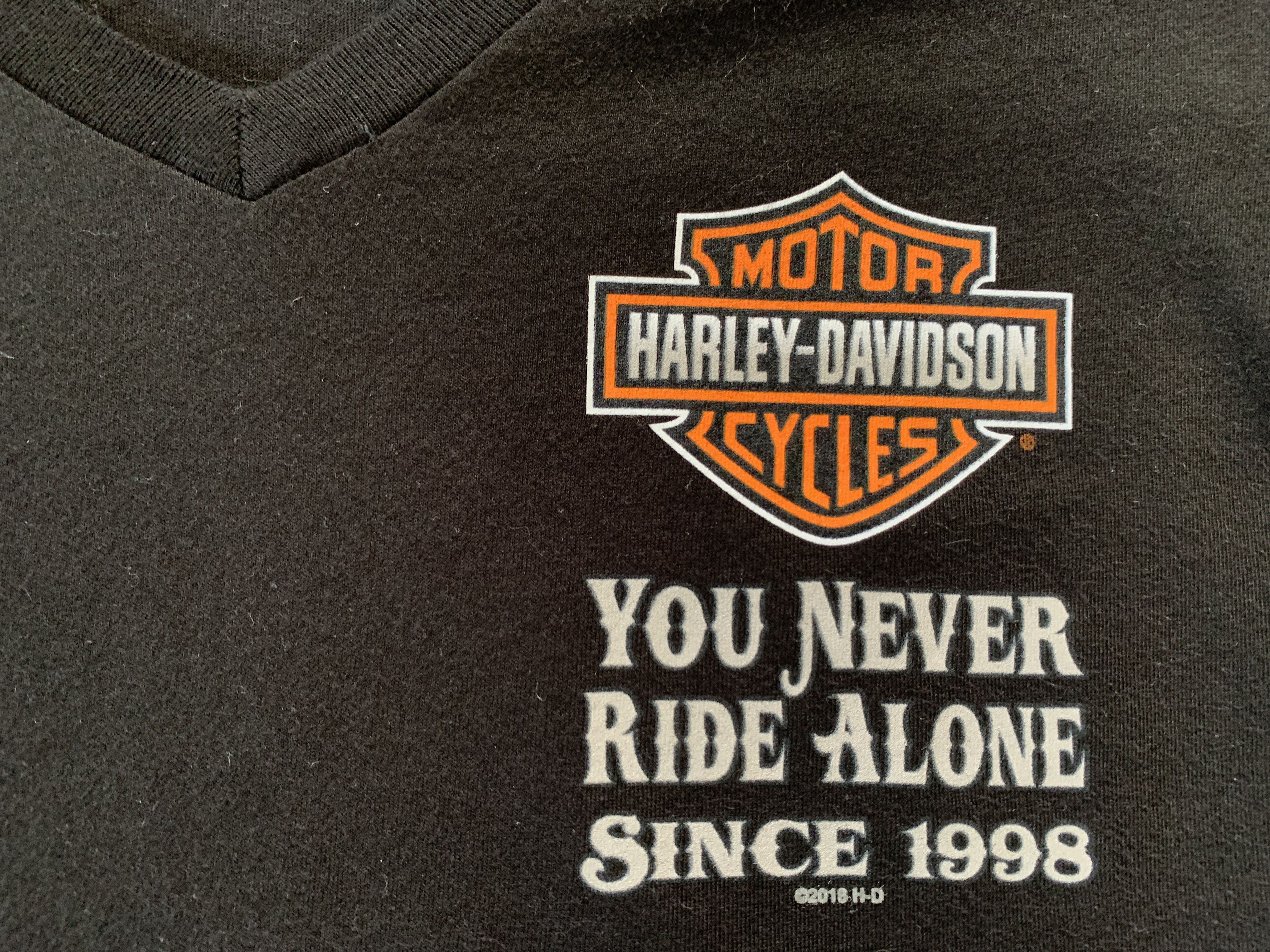 Harley Davidson × Vintage Harley Davidson Austria 2018 T-Shirt Size M / US 6-8 / IT 42-44 - 5 Thumbnail
