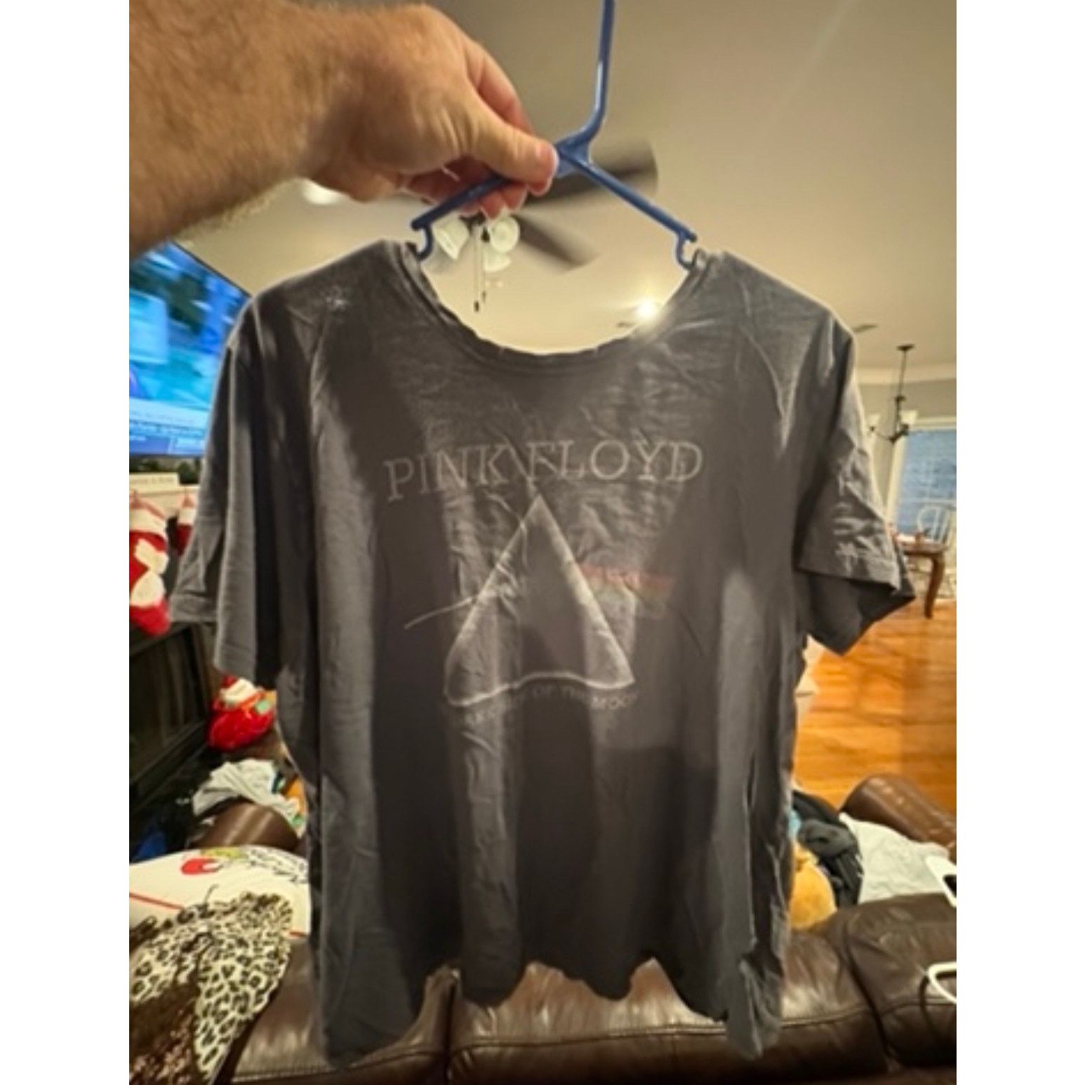 Pink Floyd Pink Floyd Dark Side of the Moon T-Shirt Gray Size L Size L / US 10 / IT 46 - 2 Thumbnail
