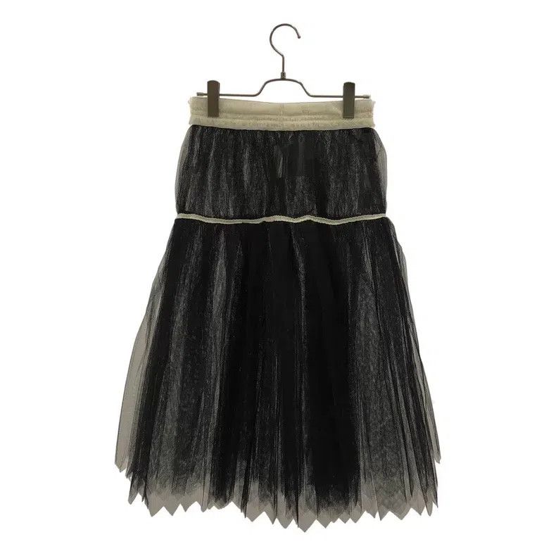 Comme des Garcons Comme Des Garcons size S Black and White Net Multi-layered Size 23" - 2 Thumbnail