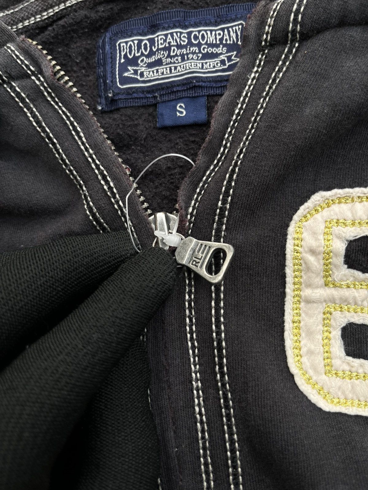 Japanese Brand Polo Ralph Gohtic Faded Distressed Hoodie Punk Y2K Vkei Size US XS / EU 42 / 0 - 6 Thumbnail