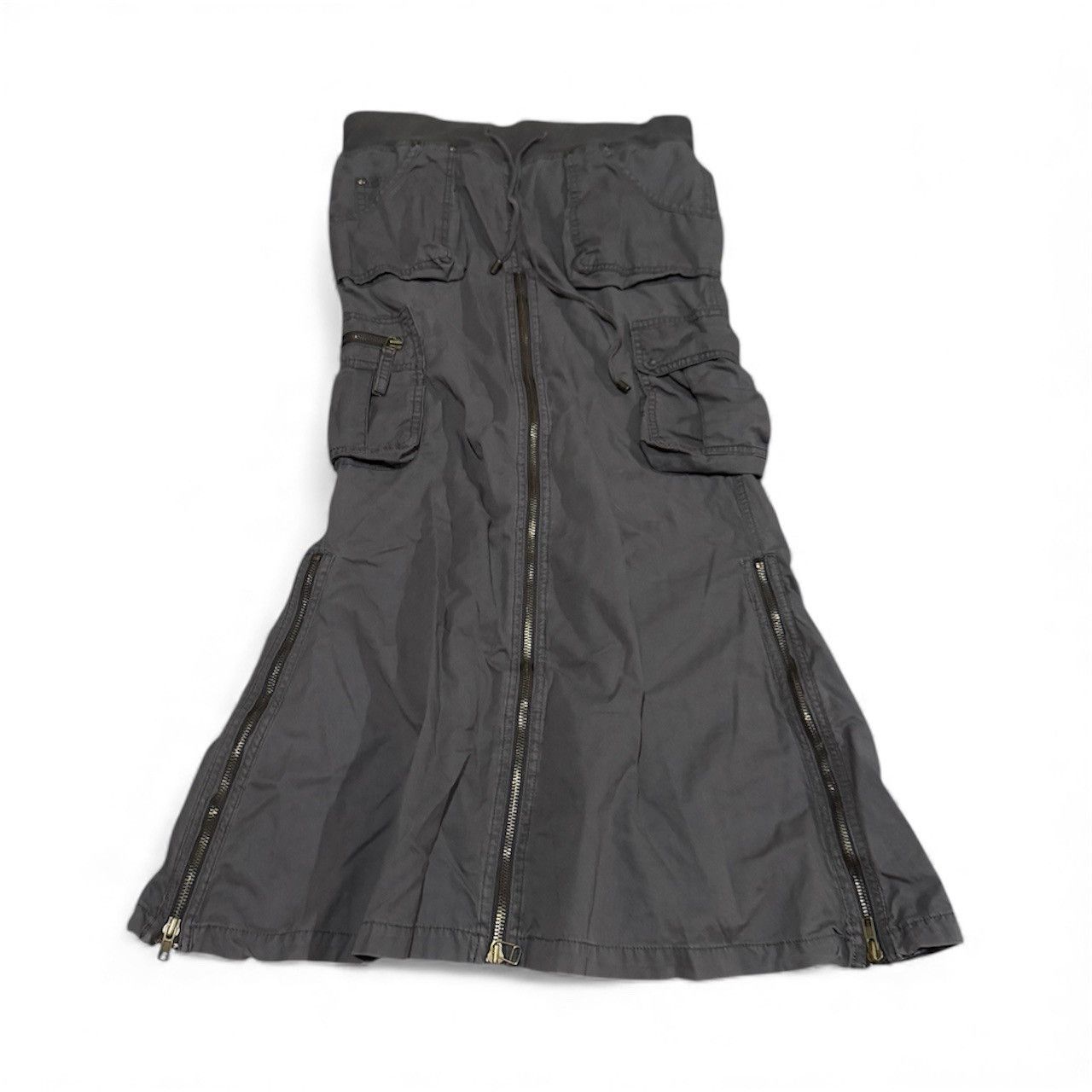 2000s GOA - Gimmick Cargos Zipper Skirt