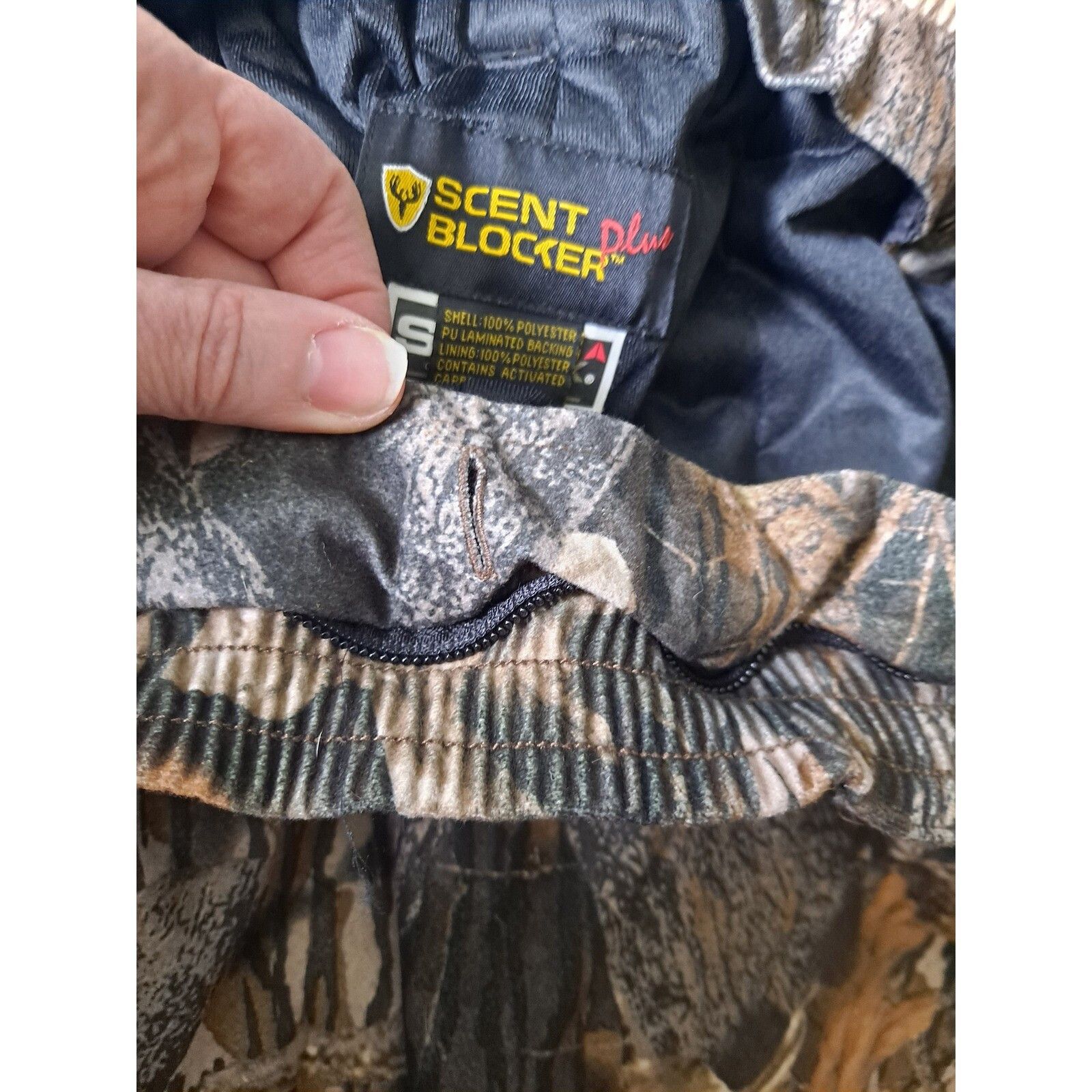 Other Scent Blocker Hunting Pants Camo Cargo Pockets Activated Car Size ONE SIZE - 7 Thumbnail