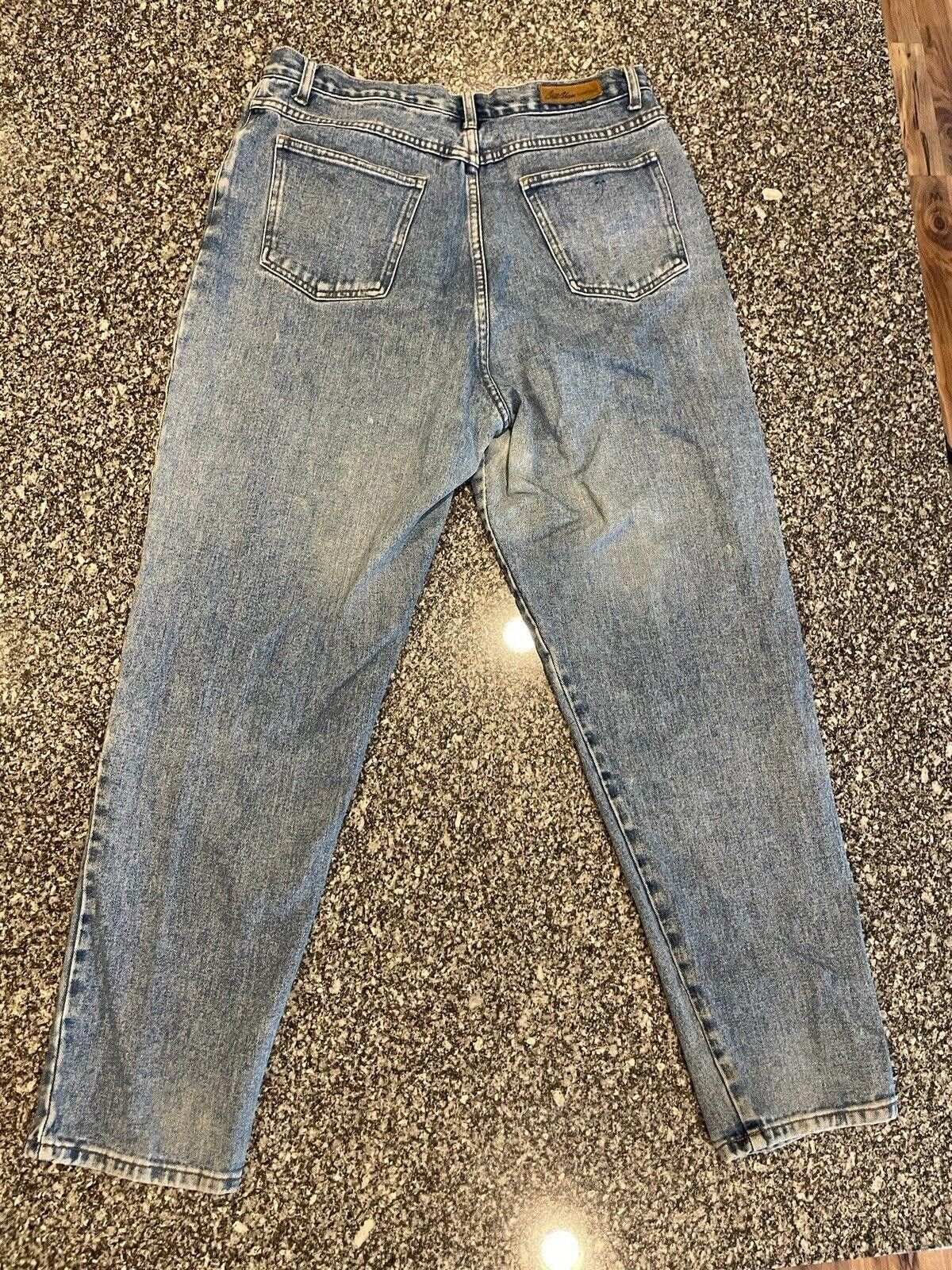Bill Blass Bill Blass Women's Jeans Easy Fit Medium Wash Size 14 (A5) Size 36" / US 14 / IT 50 - 5 Thumbnail