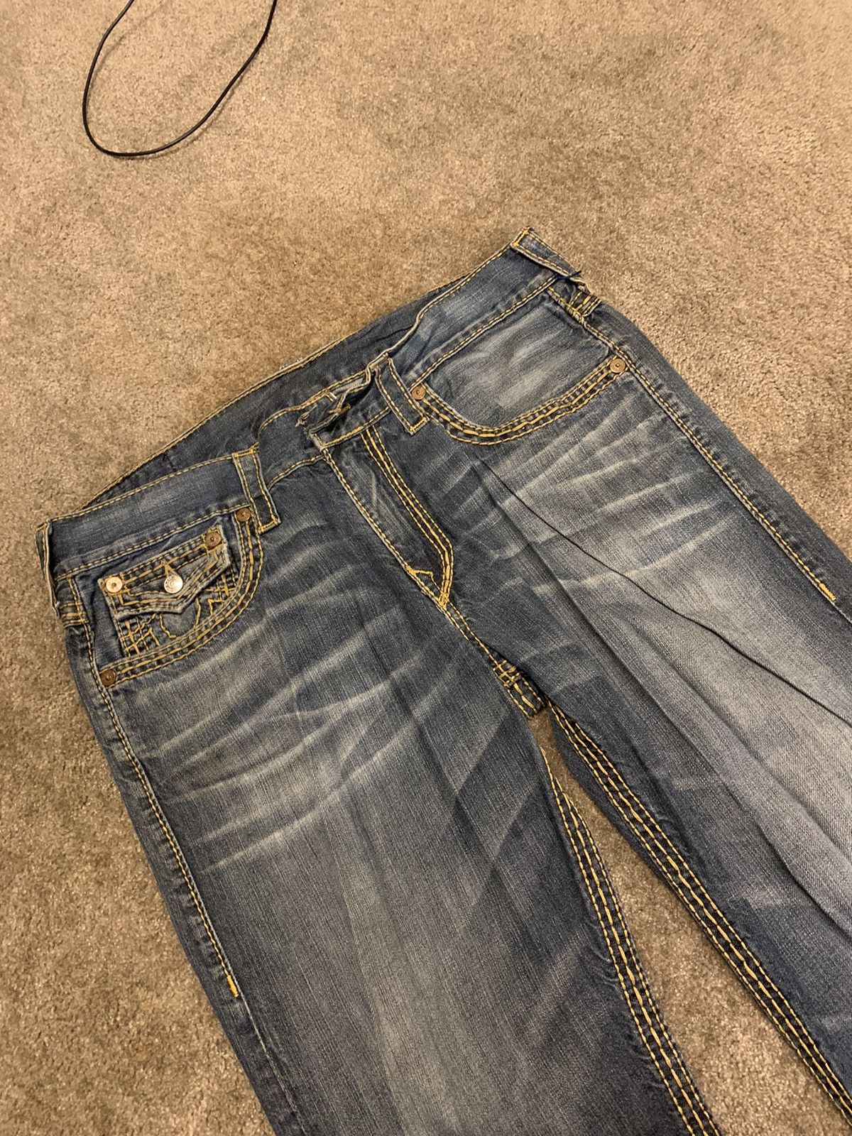 True Religion True Religion Boot Cut Y2K Denim Jeans Size US 34 / EU 50 - 6 Thumbnail