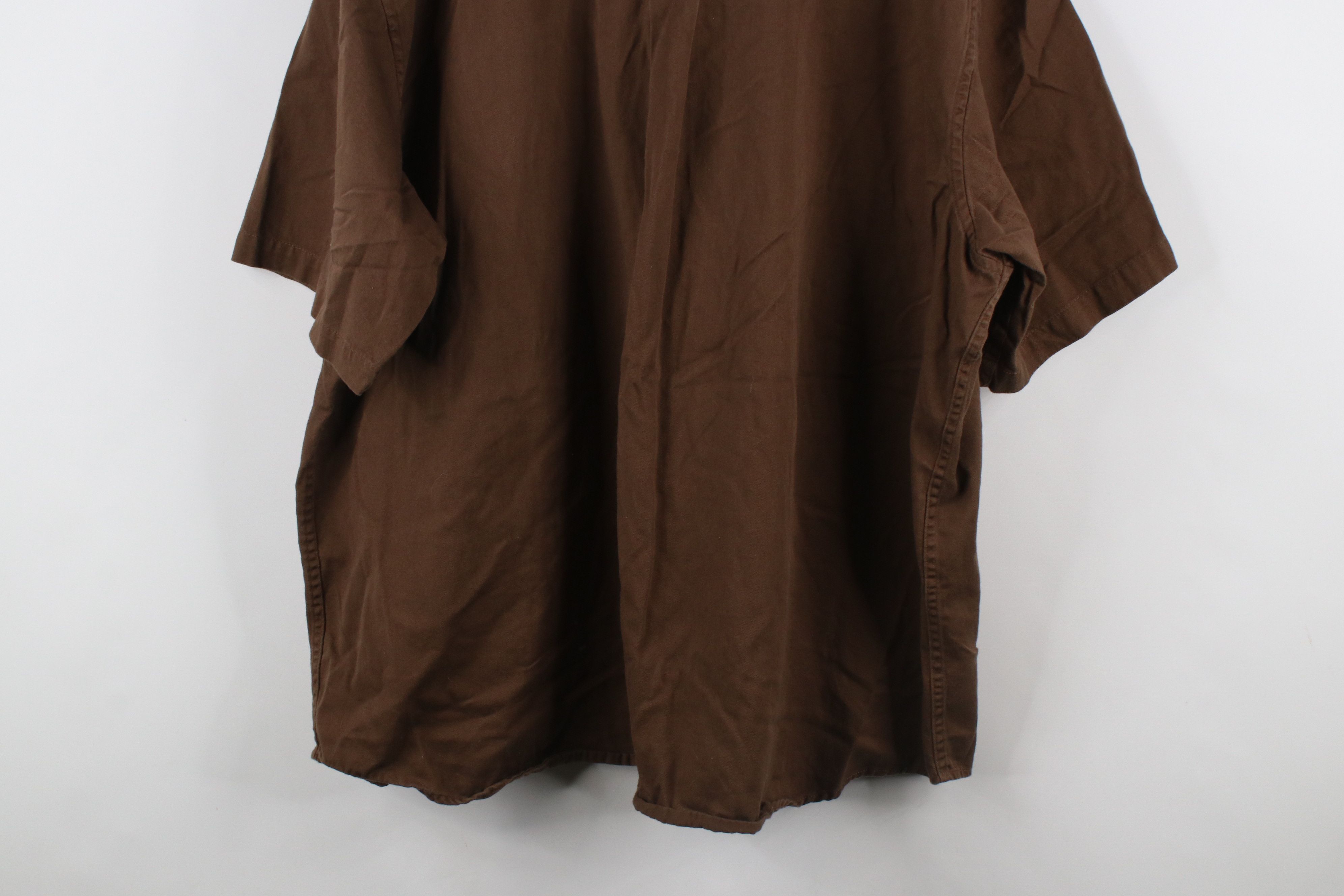 Vintage Vintage 90s Streetwear Short Sleeve Collared Button Shirt Size US XXL / EU 58 / 5 - 9 Thumbnail