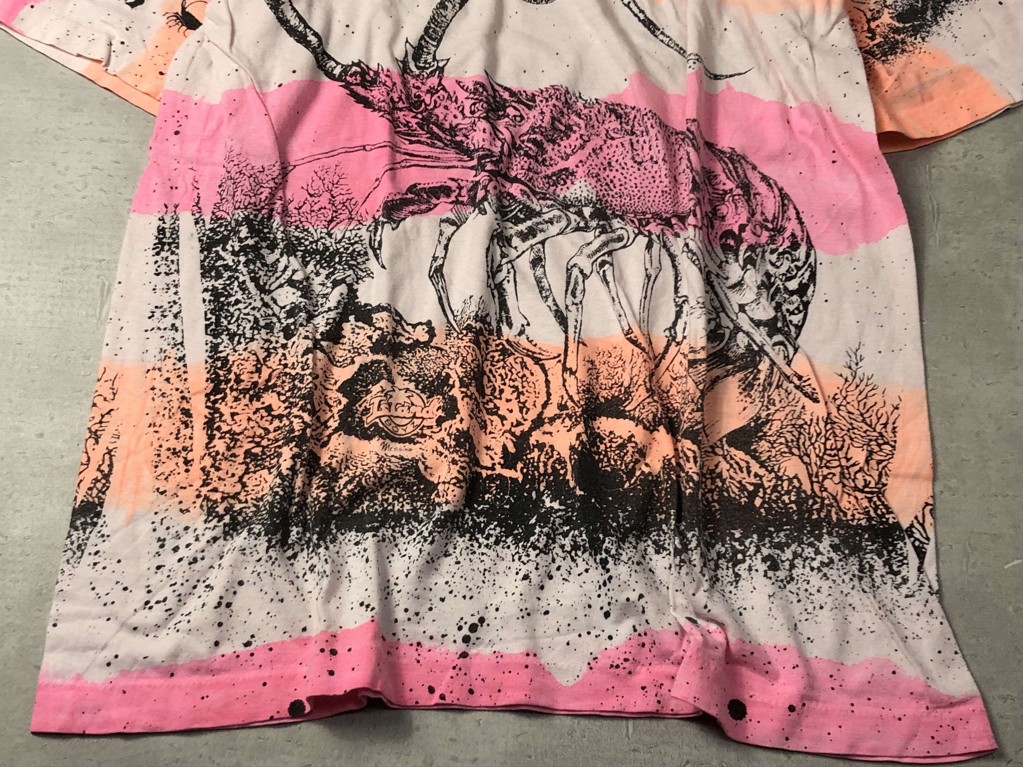 Vintage Vintage graphic tee t-shirt 3-4-52 69 Size US XL / EU 56 / 4 - 5 Thumbnail
