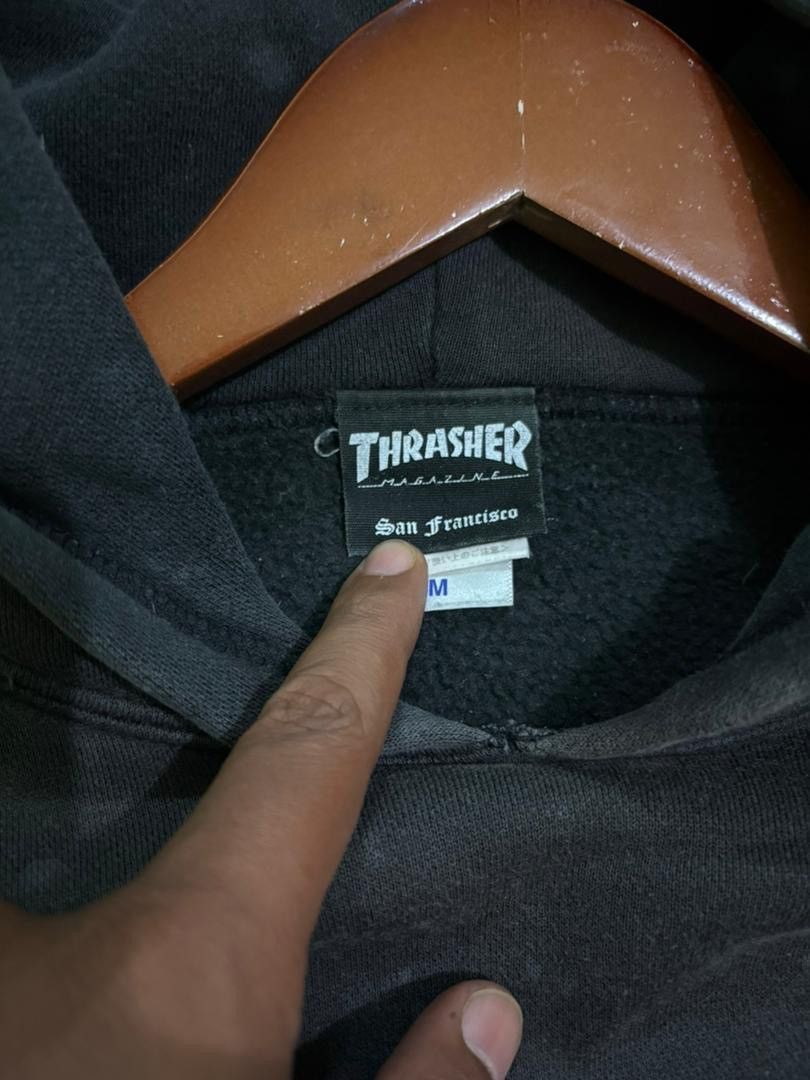 Thrasher Vintage Thrasher Hoodies Flame Logo Skate hoodie Size US M / EU 48-50 / 2 - 11 Thumbnail