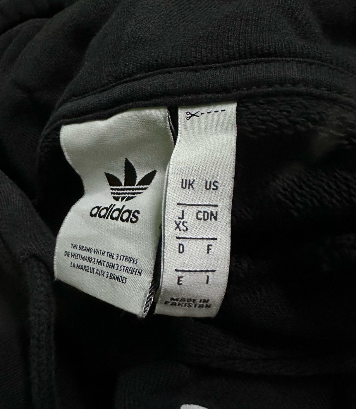 Adidas Adidas Originals Trefoil hoodie in black Size US XS / EU 42 / 0 - 6 Thumbnail