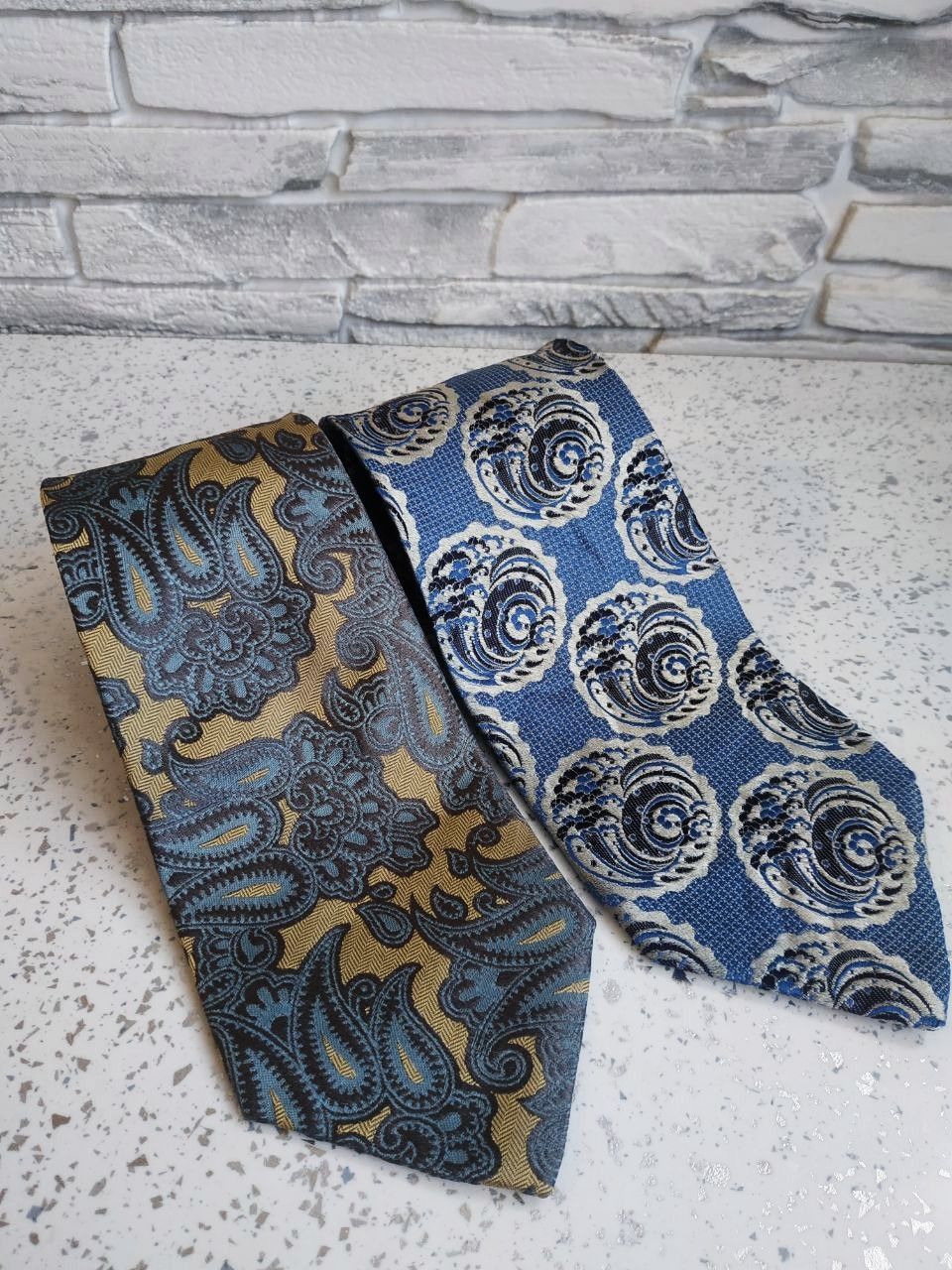 Versace Vintage Gianni Versace Silk Jacquard Ties Size ONE SIZE - 9 Thumbnail
