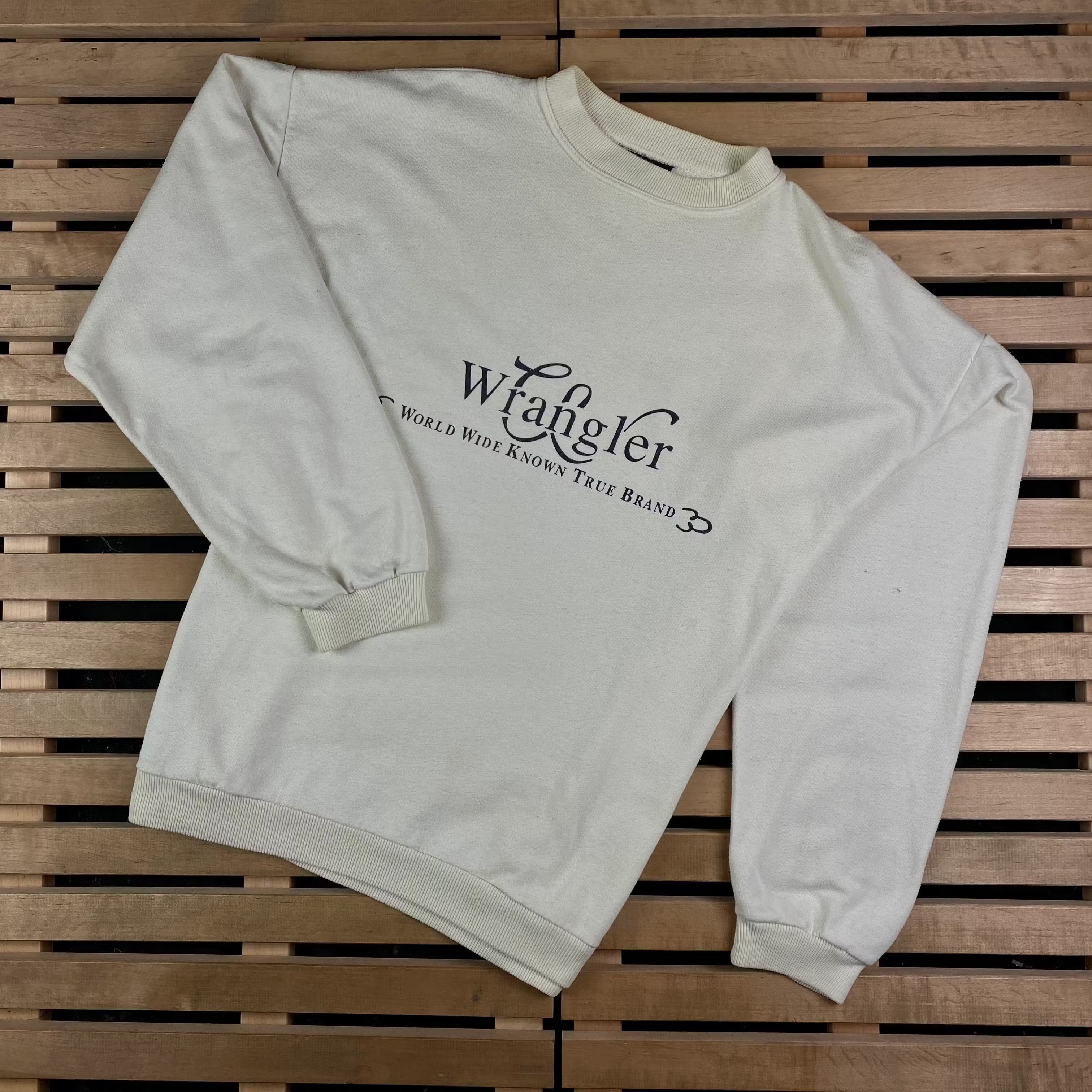 Vintage × Wrangler Mens Sweatshirt Wrangler Vintage Size L Size US L / EU 52-54 / 3 - 1 Thumbnail