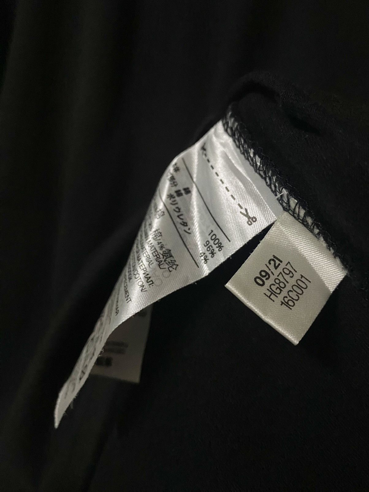 Adidas 20th Anniversary Y3 Adidas Yohji Yamamoto Commemorative Tee Size US S / EU 44-46 / 1 - 5 Thumbnail