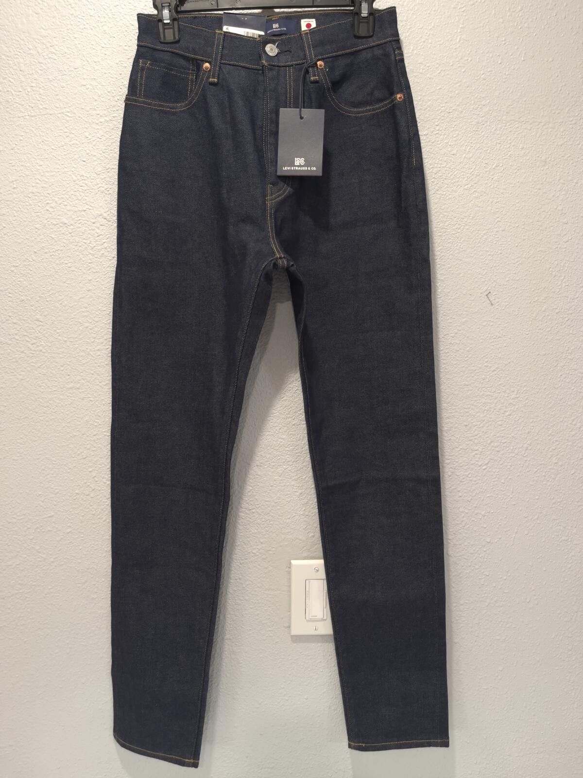 Levi's Levi's Japanese Selvedge High Rise Slim Jeans 27x31 NWT $248 Size 27" / US 4 / IT 40 - 1 Thumbnail