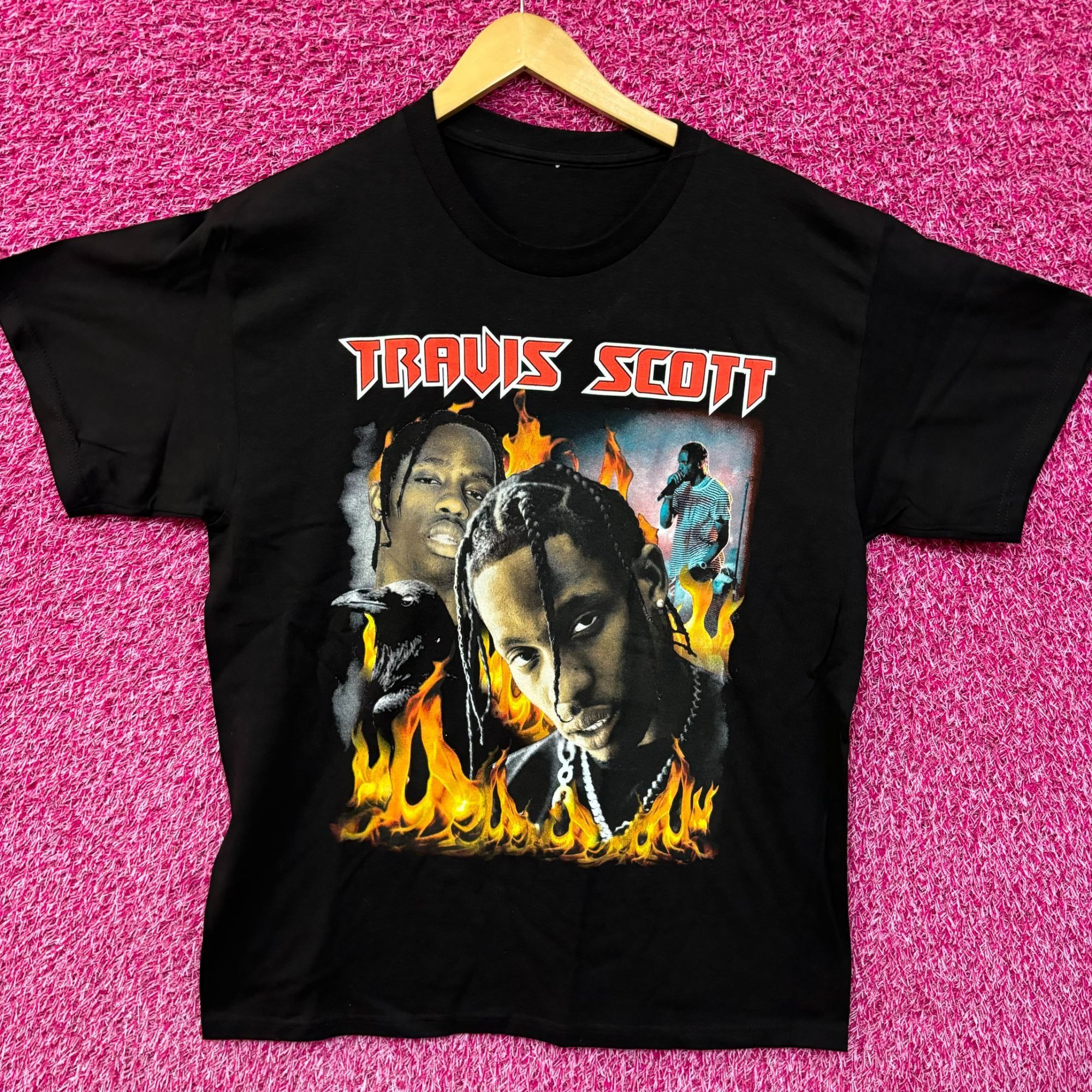 Travis Scott on sale Birds In The Trap Sing McKnight Album Tee T-Shirt fits M/L Men