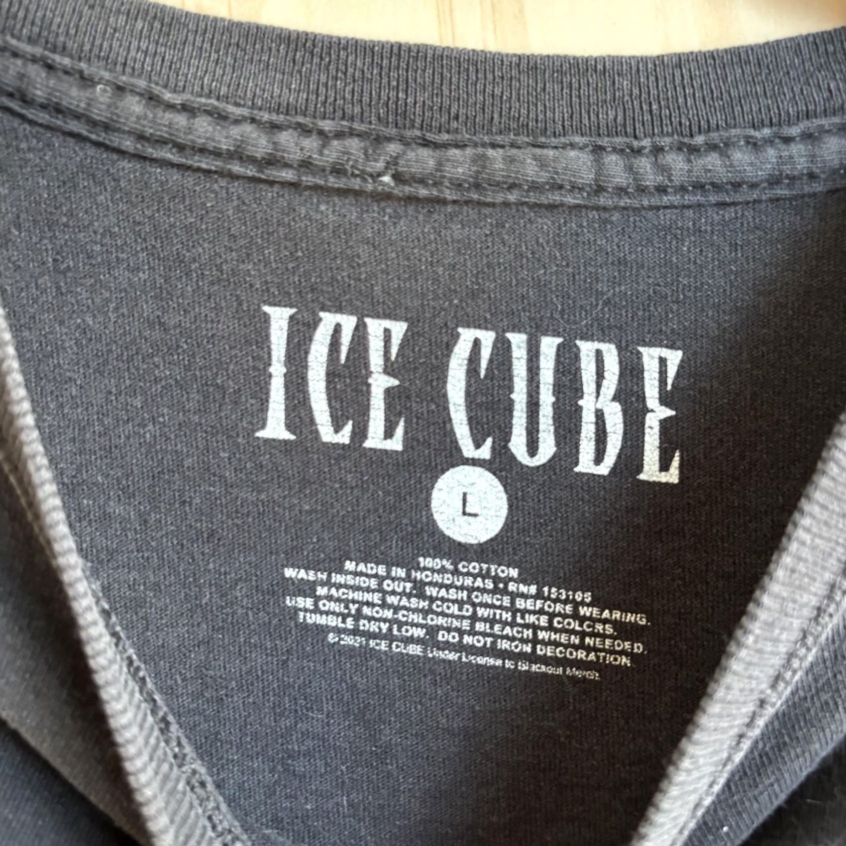 Vintage Ice Cube Shirt Mens Large Black It Was A Good Day Hip Hop Graphic Tee T-Shirt Size US L / EU 52-54 / 3 - 3 Thumbnail