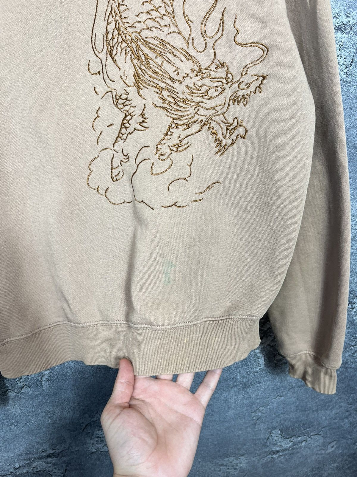 Ed Hardy Ed Hardy Embroidered Dragon Logo Oversize Hoodie Size US S / EU 44-46 / 1 - 13 Thumbnail
