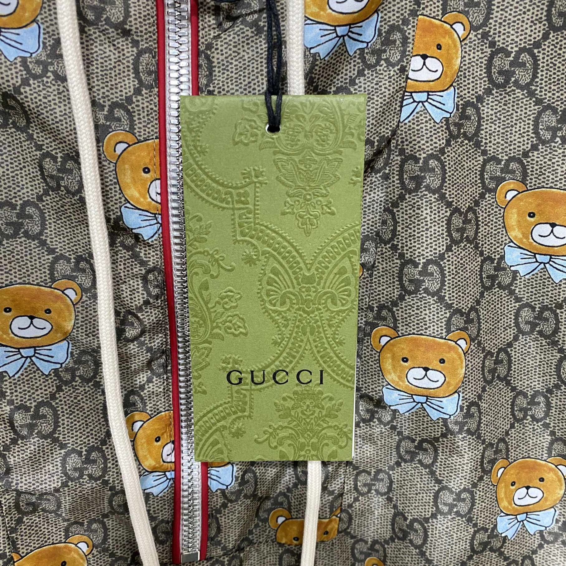 Gucci GUCCI x Bear Half-Zip Hoodie Size 42 Size M / US 6-8 / IT 42-44 - 5 Thumbnail