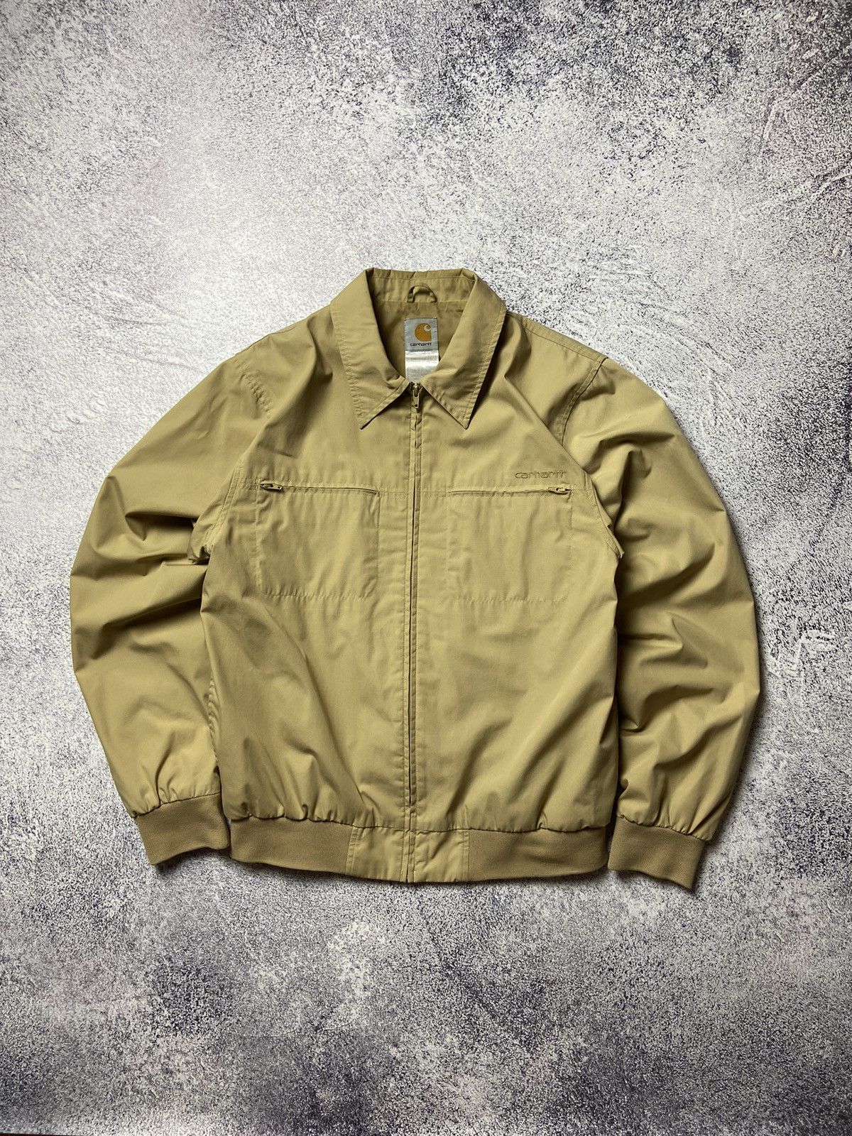 Carhartt × Vintage Vintage Carhartt Light Jacket Work Wear Skate Style Rare Size US L / EU 52-54 / 3 - 1 Thumbnail