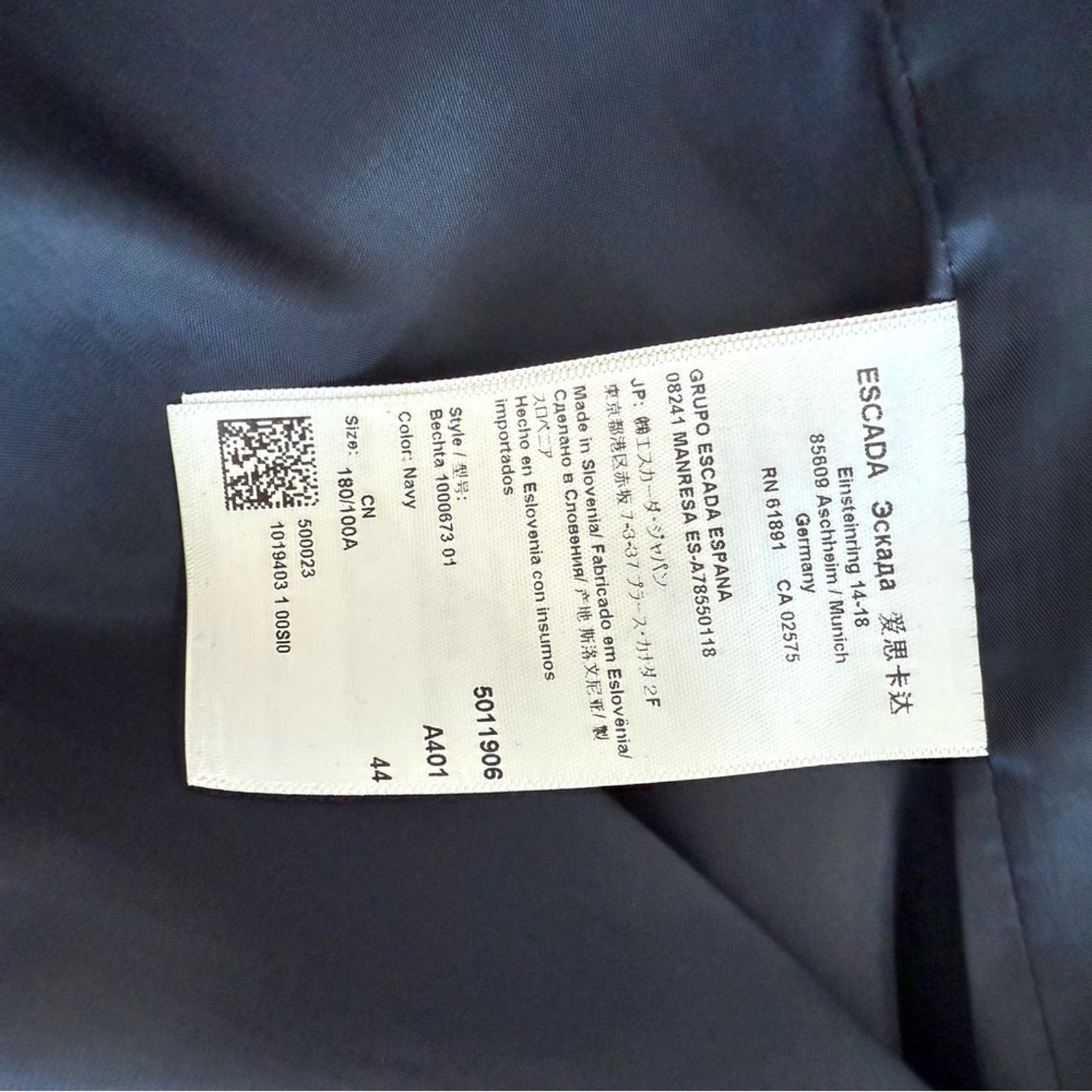 Escada ESCADA women 2 pieces costume size 12-14 US Authentic 2200$ Size XL / US 12-14 / IT 48-50 - 7 Thumbnail