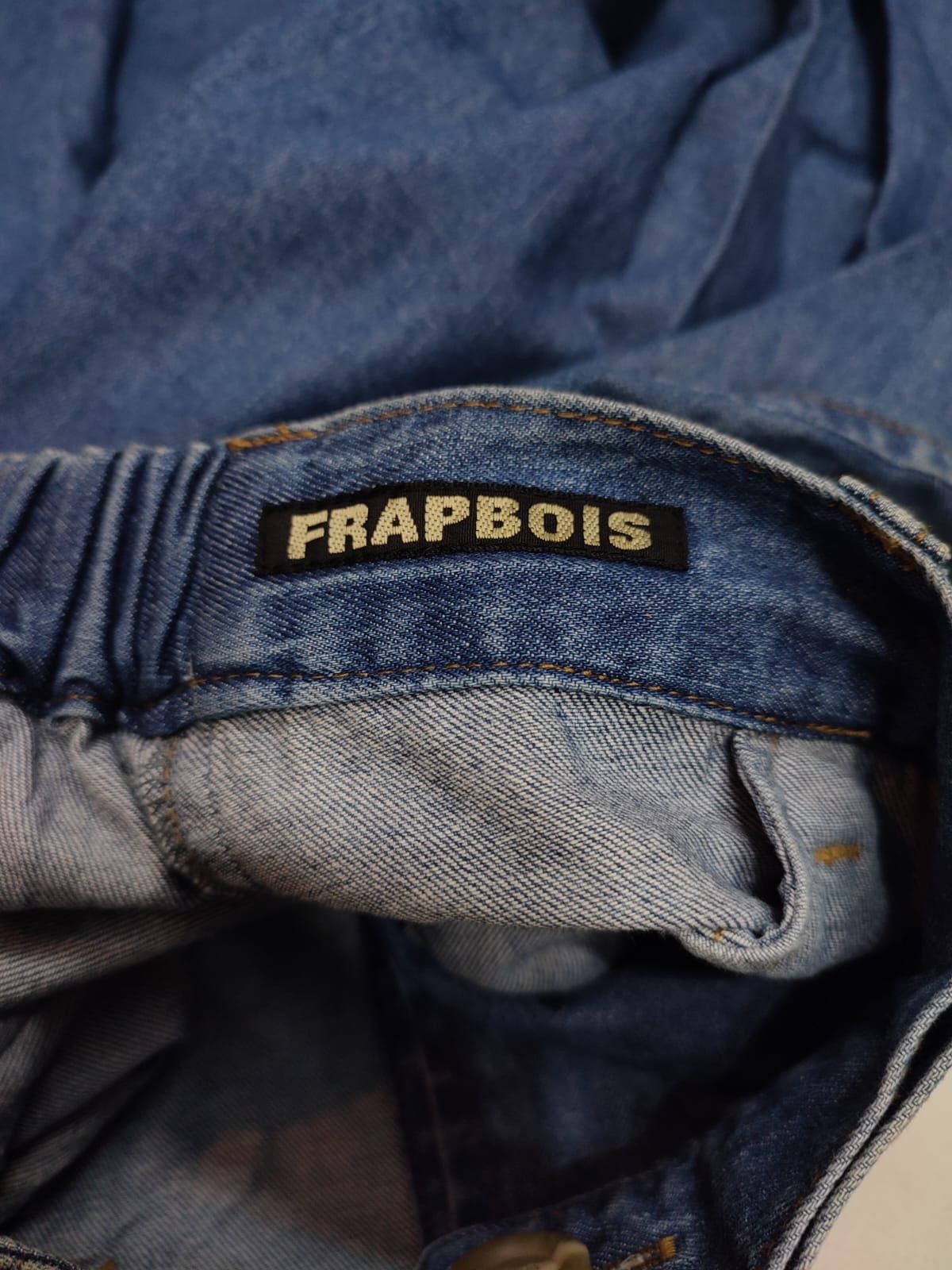 Frapbois × Issey Miyake SAMPLE🔥Frapbois🇯🇵by Issey Miyake Co Denim Size 32" / US 10 / IT 46 - 6 Thumbnail
