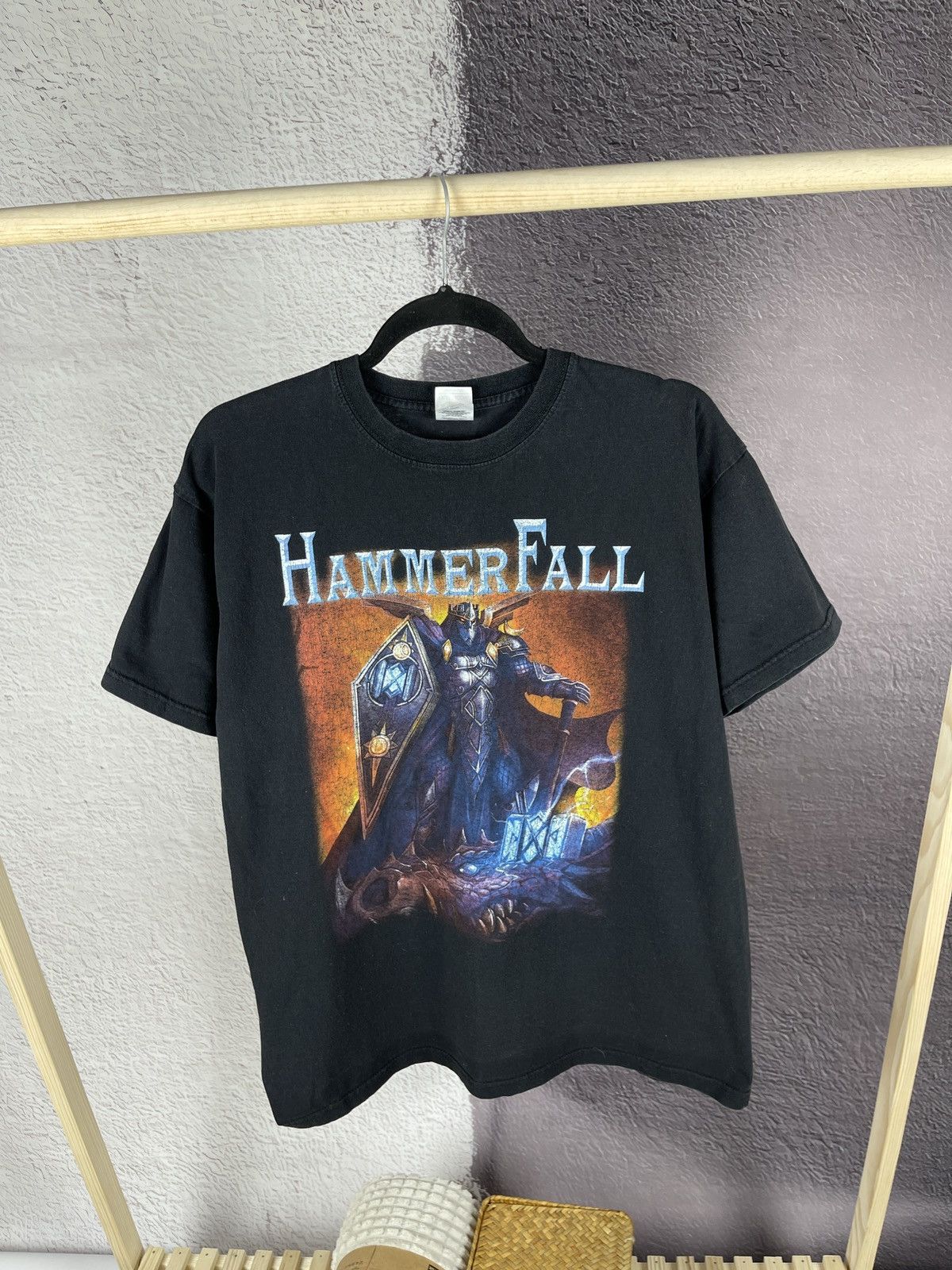 Band Tees HammerFall Hammer High until I die vintage band tee shirt Size US L / EU 52-54 / 3 - 1 Thumbnail