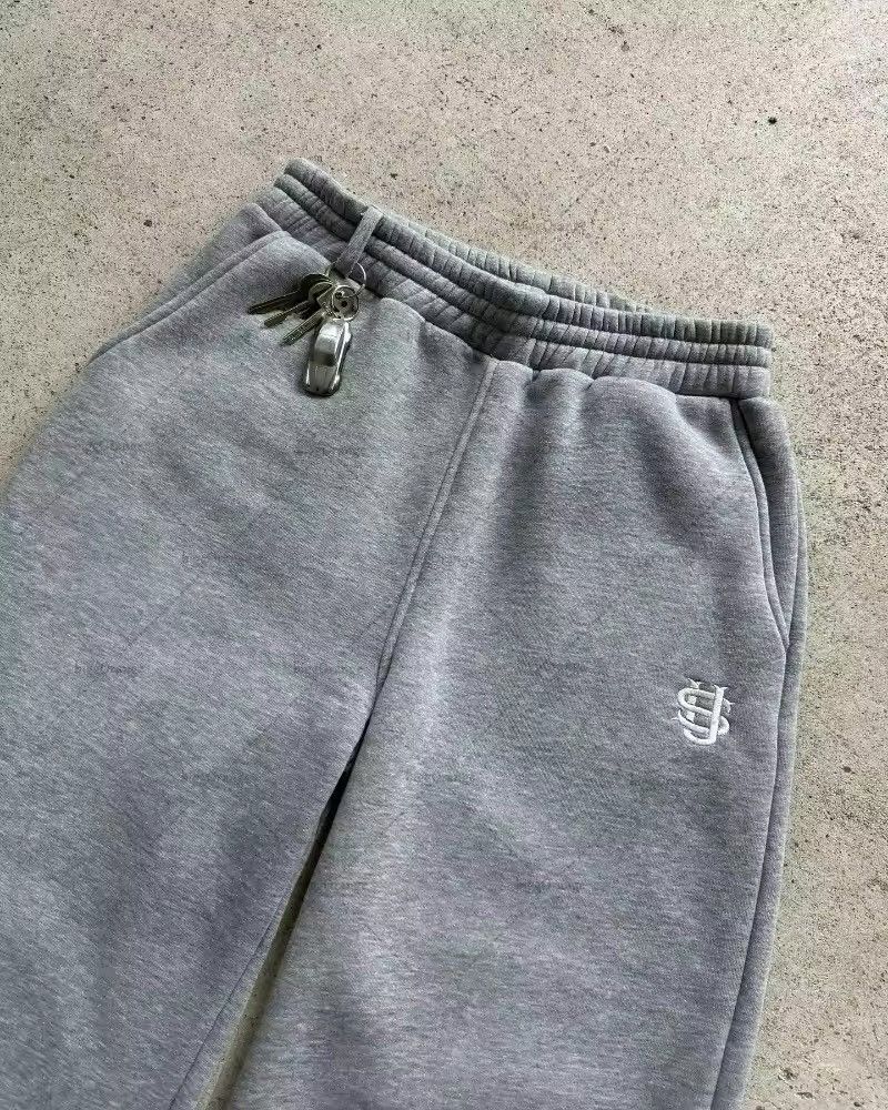 Japanese Brand × Other Retro Loose Straight Leg Sweatpant Size US 33 - 2 Thumbnail