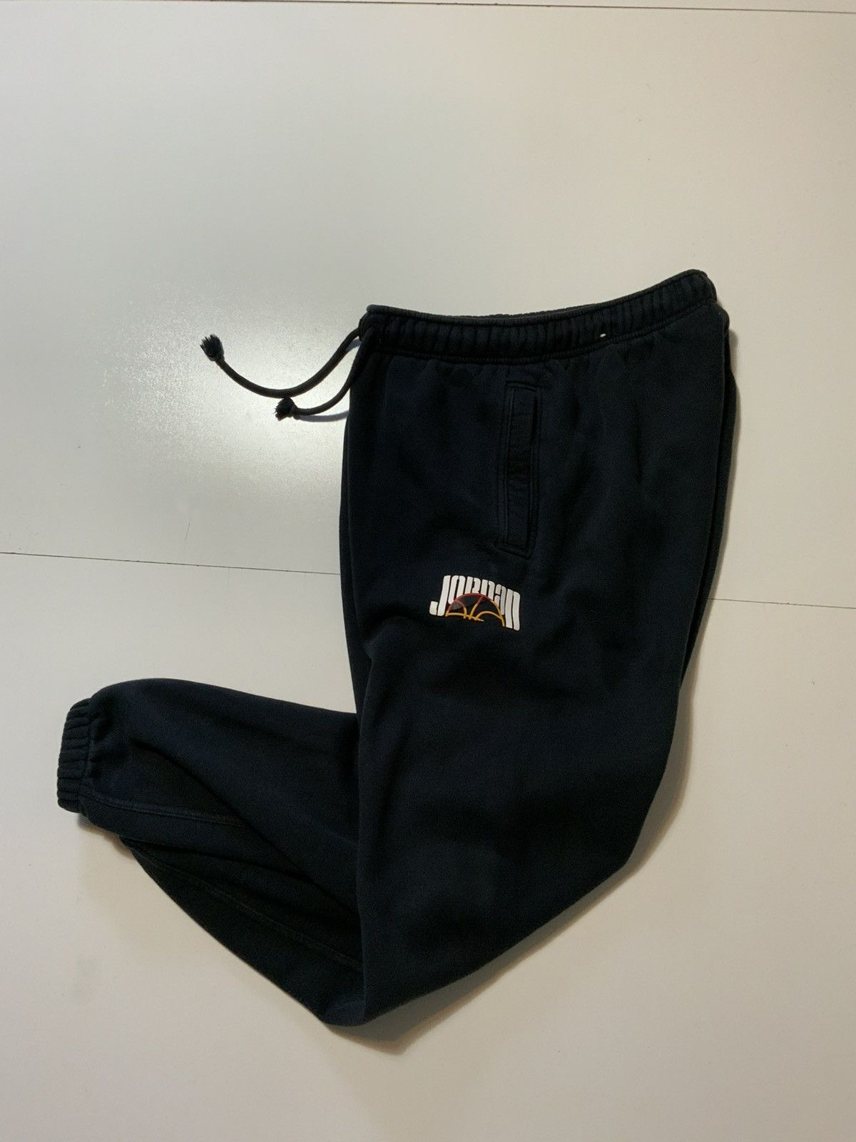 Jordan Brand Air Jordan DNA Nike Black Sport Jumpman Jogger Sweatpants Size US 30 / EU 46 - 4 Thumbnail