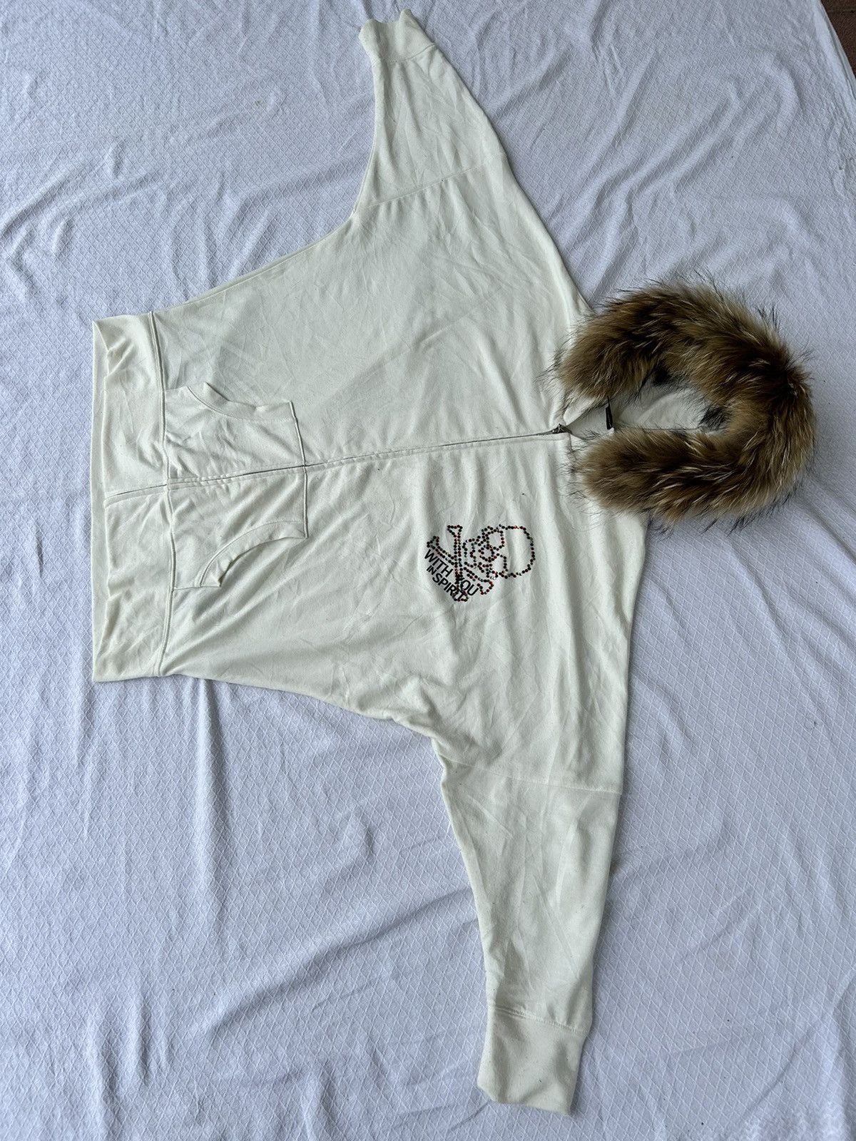 If Six Was Nine Fur hoodie luxury izic oversized skull Ifsixwasnine lgb Size US L / EU 52-54 / 3 - 1 Thumbnail