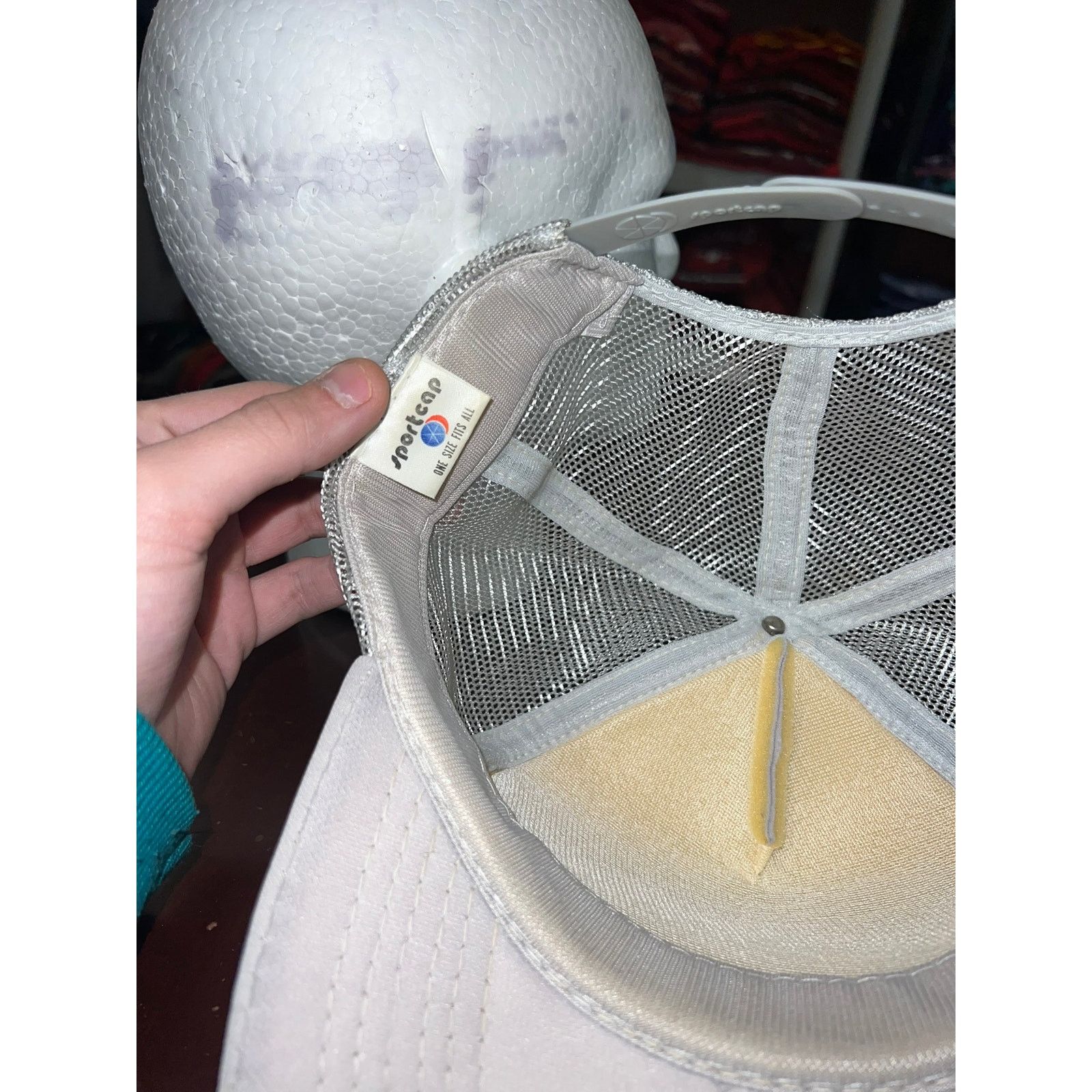 Vintage Vintage Charley Pride Hat Signed Gray Trucker Country VTG Size ONE SIZE - 7 Thumbnail