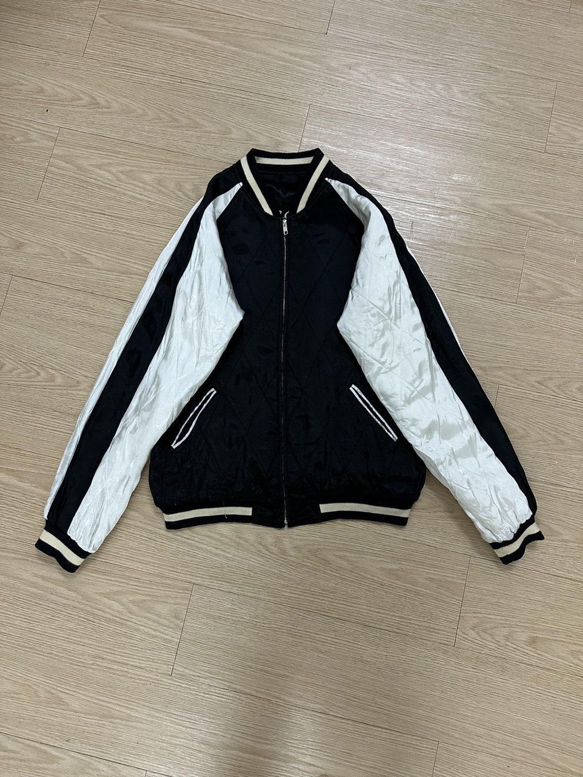 Beauty Beast × Japanese Brand Pearl Diver Bright Co Ltd Dragon Reversible Sukajan Jacket Size US M / EU 48-50 / 2 - 3 Thumbnail