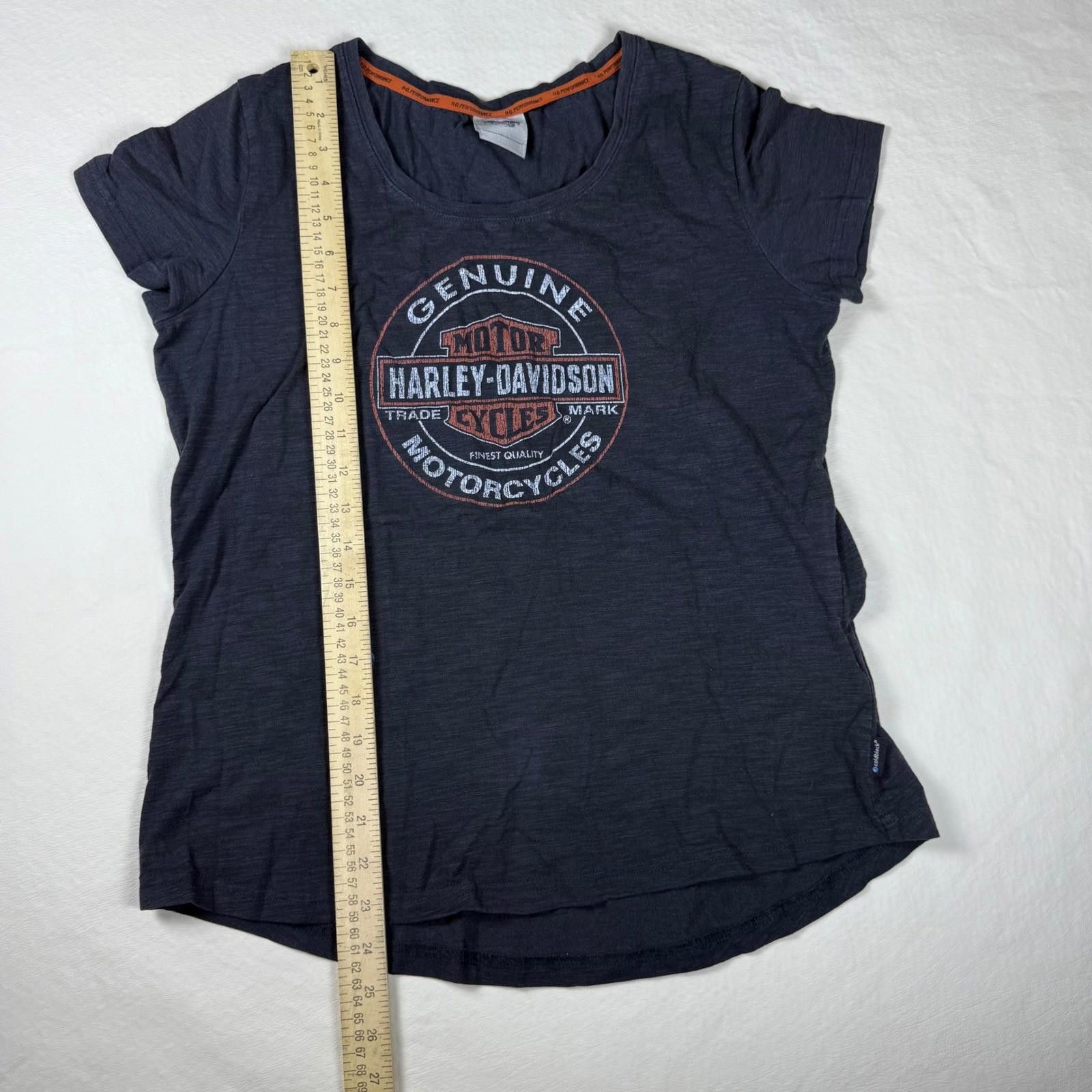 Harley Davidson Harley-Davidson Womens Graphic T-Shirt Gray Large Size L / US 10 / IT 46 - 4 Thumbnail