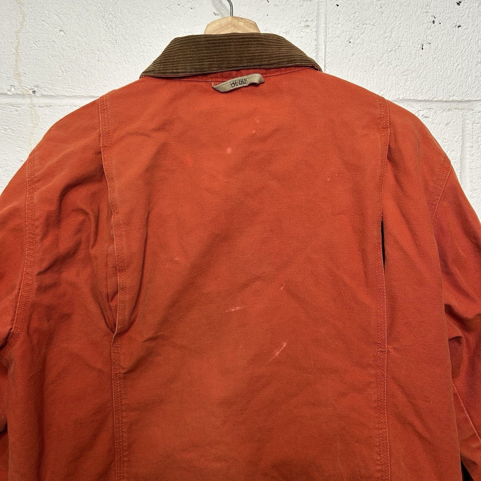 Vintage Vintage Berne Canvas Sherpa-Lined Detroit Jacket “Orange” Size L / US 10 / IT 46 - 3 Thumbnail