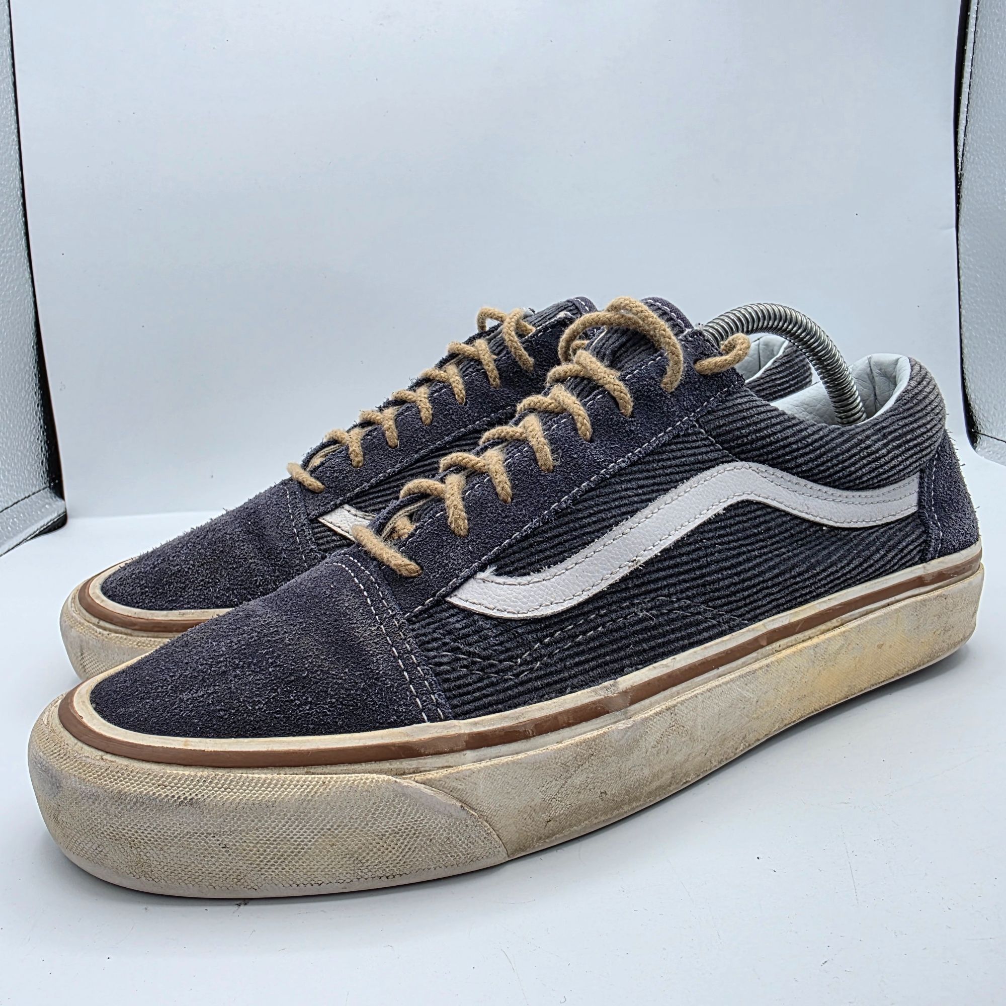 Vans Vans Old Skool 36 Dx Anaheim Factory Mens Size 10 Gray Sneak Size US 10 / EU 43 - 4 Thumbnail