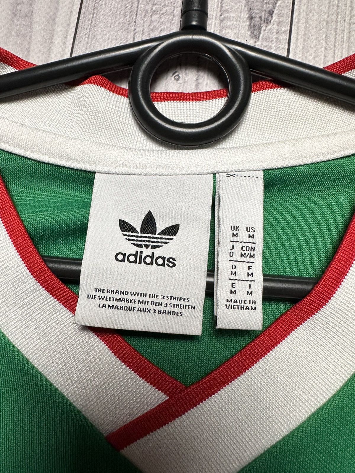 Adidas Vintage Mexico soccer jersey size M green rare Unidad Size US M / EU 48-50 / 2 - 5 Thumbnail