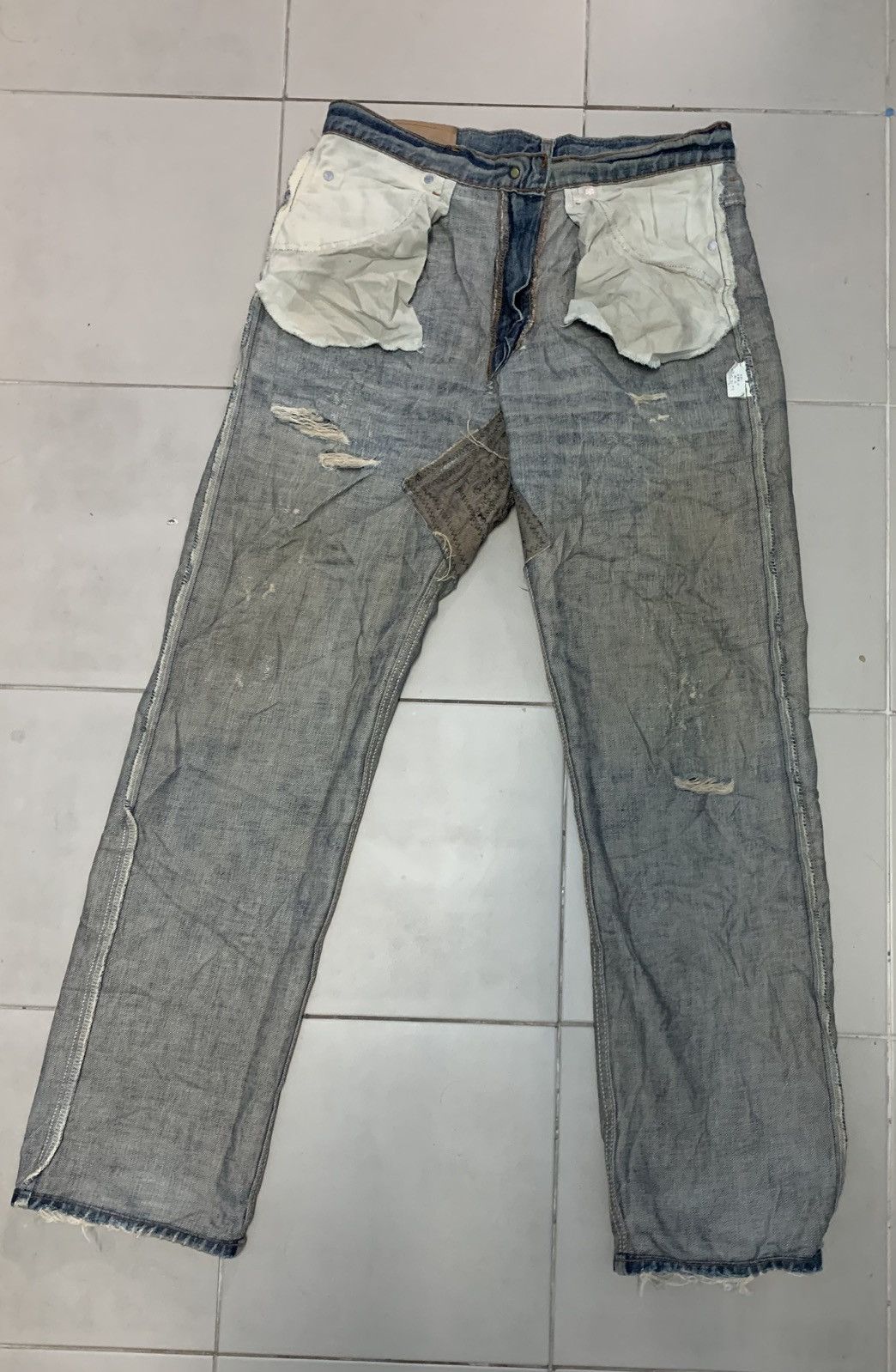 Japanese Brand × Levi's × Vintage Vintage Levis 612 Orange Tag made in Japan Size US 34 / EU 50 - 11 Thumbnail