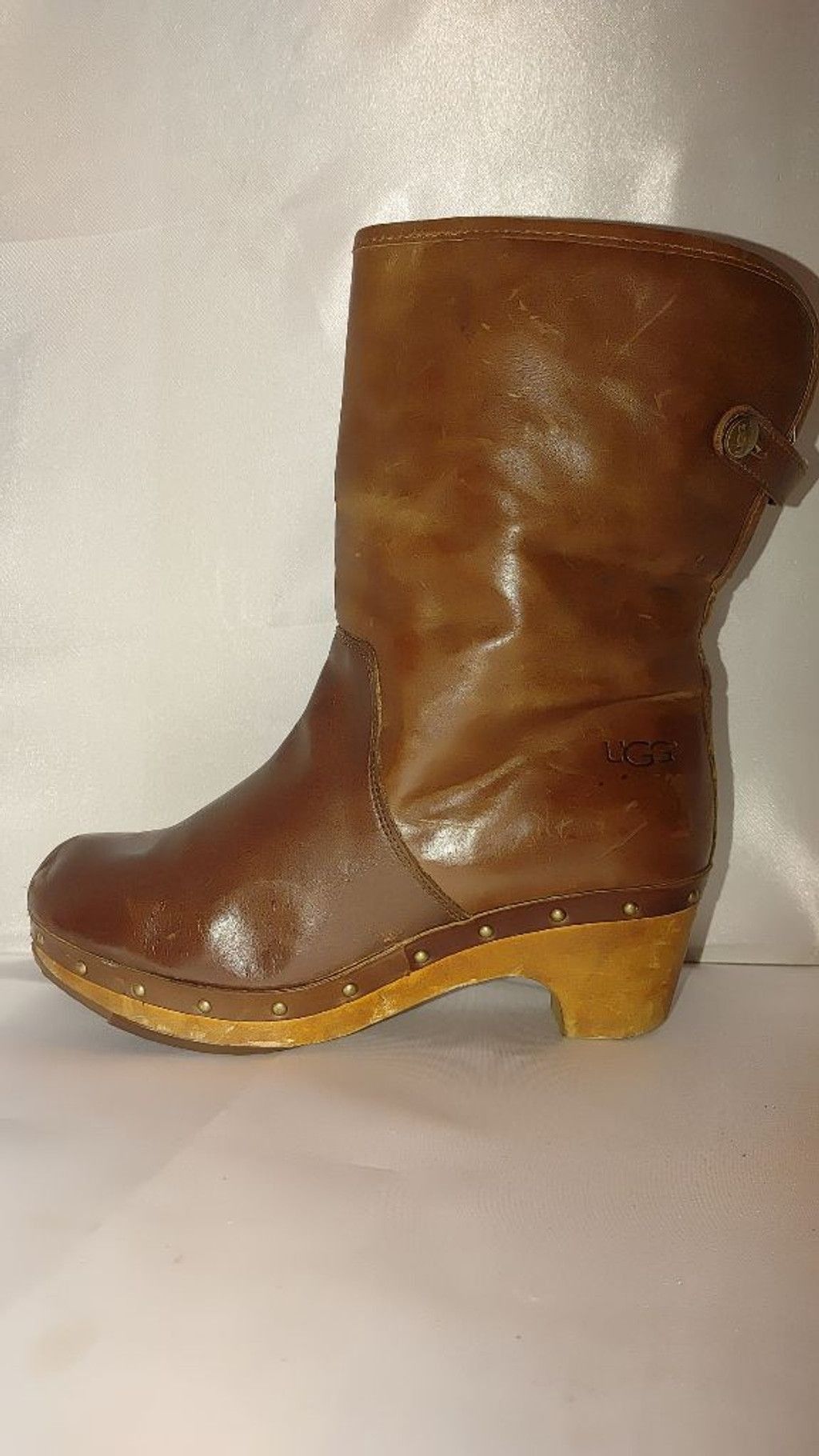 Ugg Ugg Australia Lynnea Shearling Foldover Boots Size 7 Size US 7 / IT 37 - 3 Thumbnail